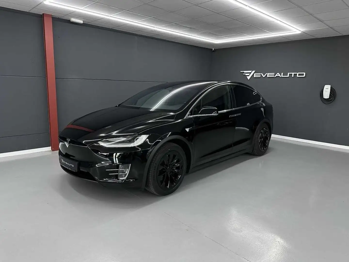 Tesla Model X Long Range Raven 6 seats FSD 39.950e neto Negro - 1