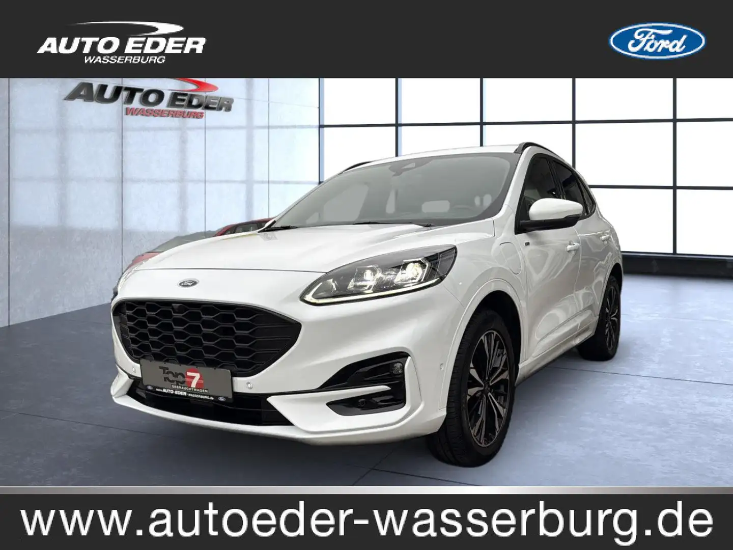 Ford Kuga ST-Line X 2.5 Plug-In Hybrid Bluetooth Navi Blanc - 1