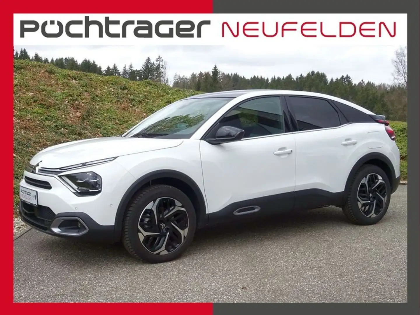 Citroen C4 Max BHDi 130 EAT8 Glasdach, Massage-Ledersitze Weiß - 1