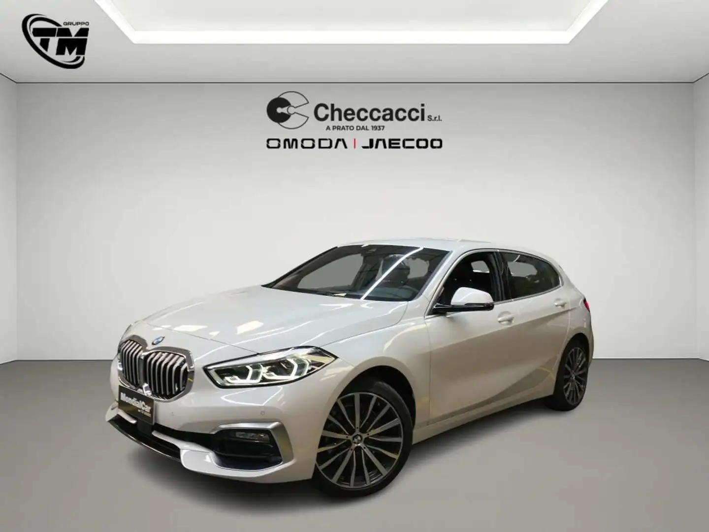 BMW 118 d Serie 1 F40 Sport auto Biały - 1