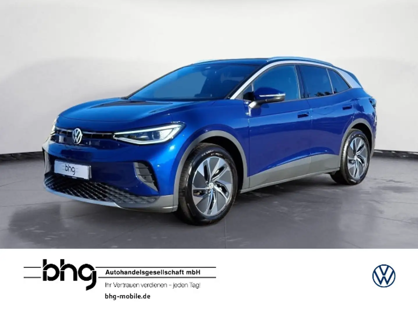 Volkswagen ID.4 Pro Style silver Design Navi conect Infotai Blau - 1