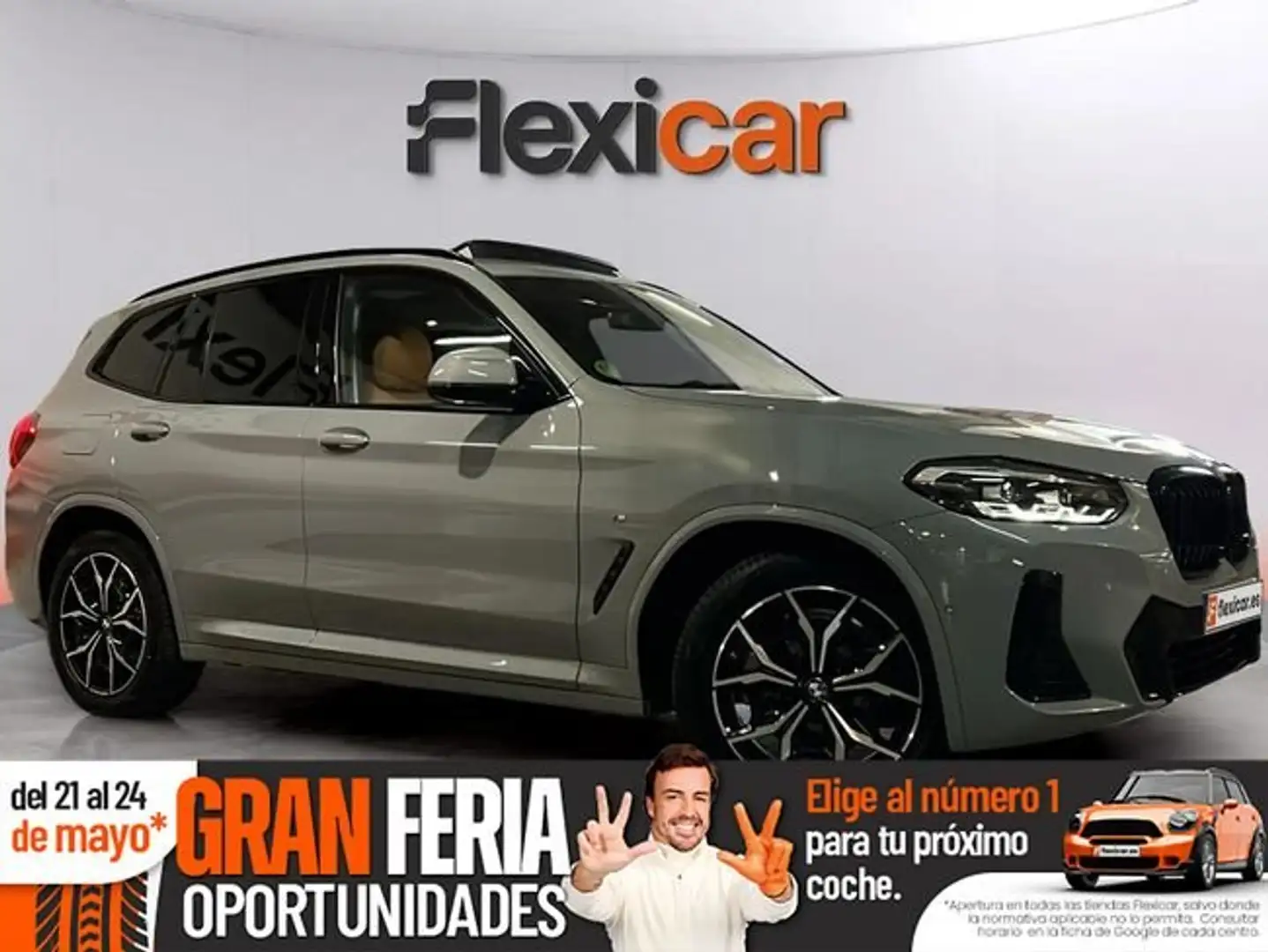 BMW X3 20d xDrive Gris - 1