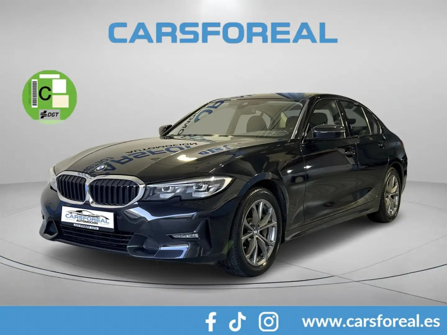 BMW 330 330dA Touring Schwarz - 1