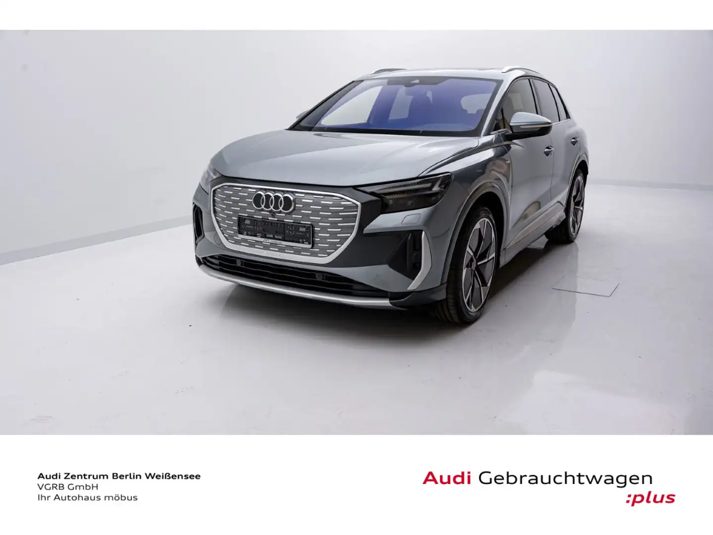 Audi 40 e-tron S-LINE*AHK*PANO*SONOS*MATRIX*RFK* Blau - 2