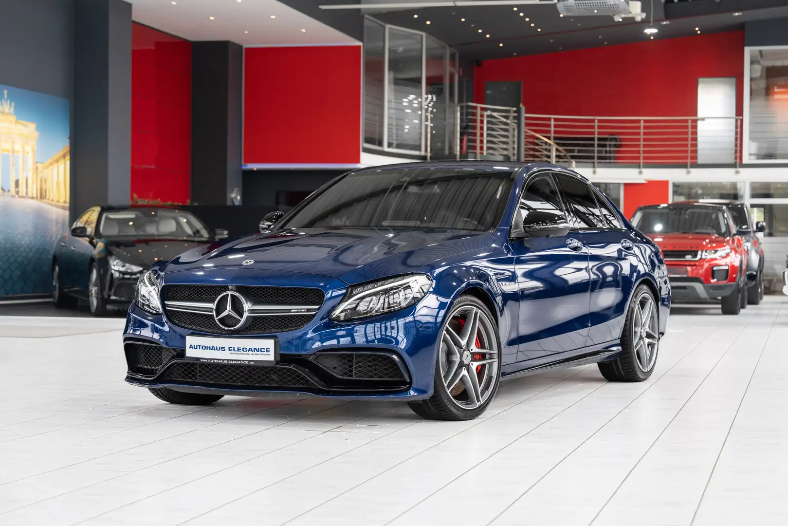 Mercedes-Benz C 63 AMG S*DRIVERS-PACKAGE*NIGHT*DINAMICA*360* Bleu - 1