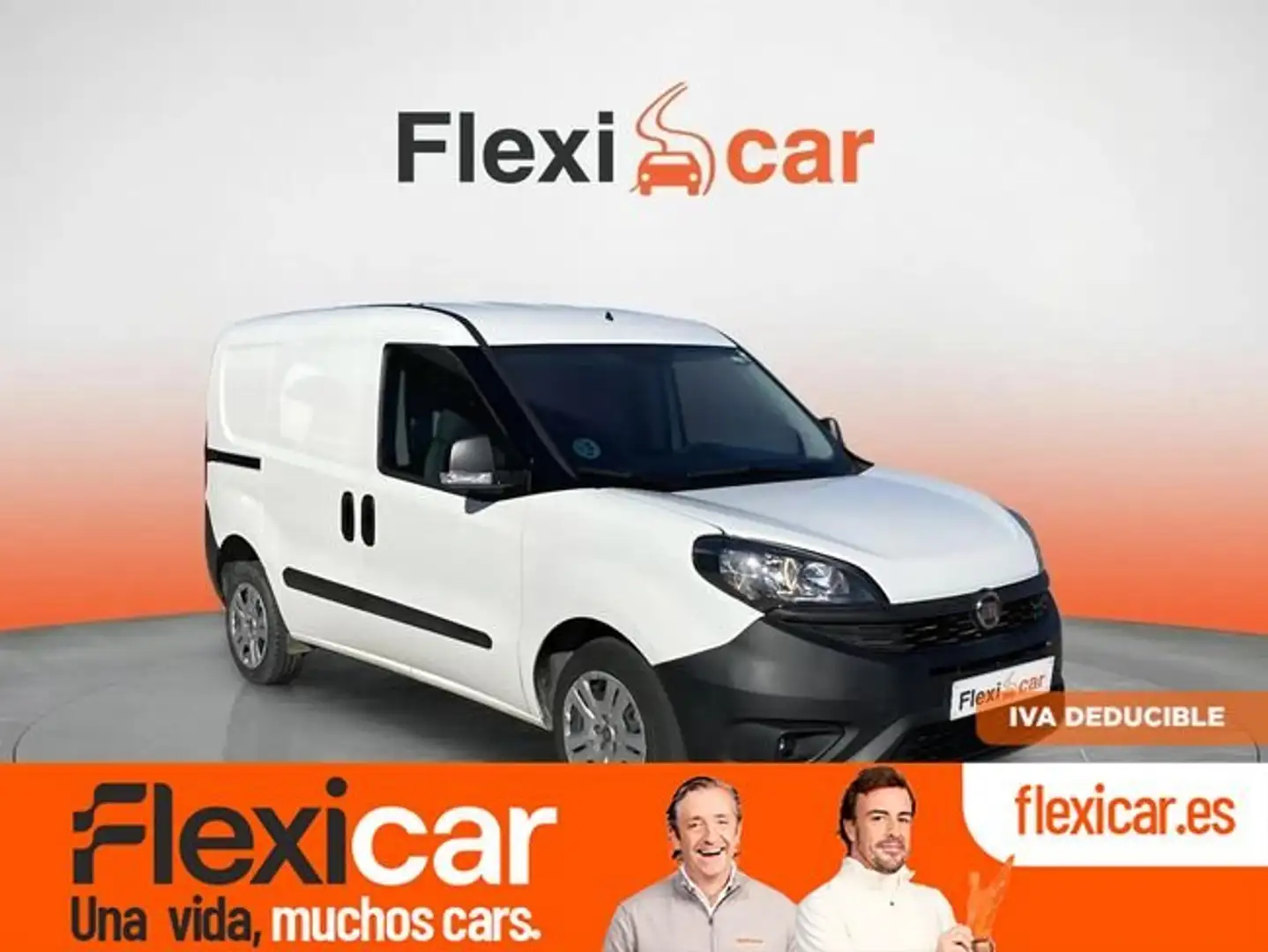 Fiat Doblo Panorama Easy 1.6 Multijet 105cv E5+ Blanc - 1