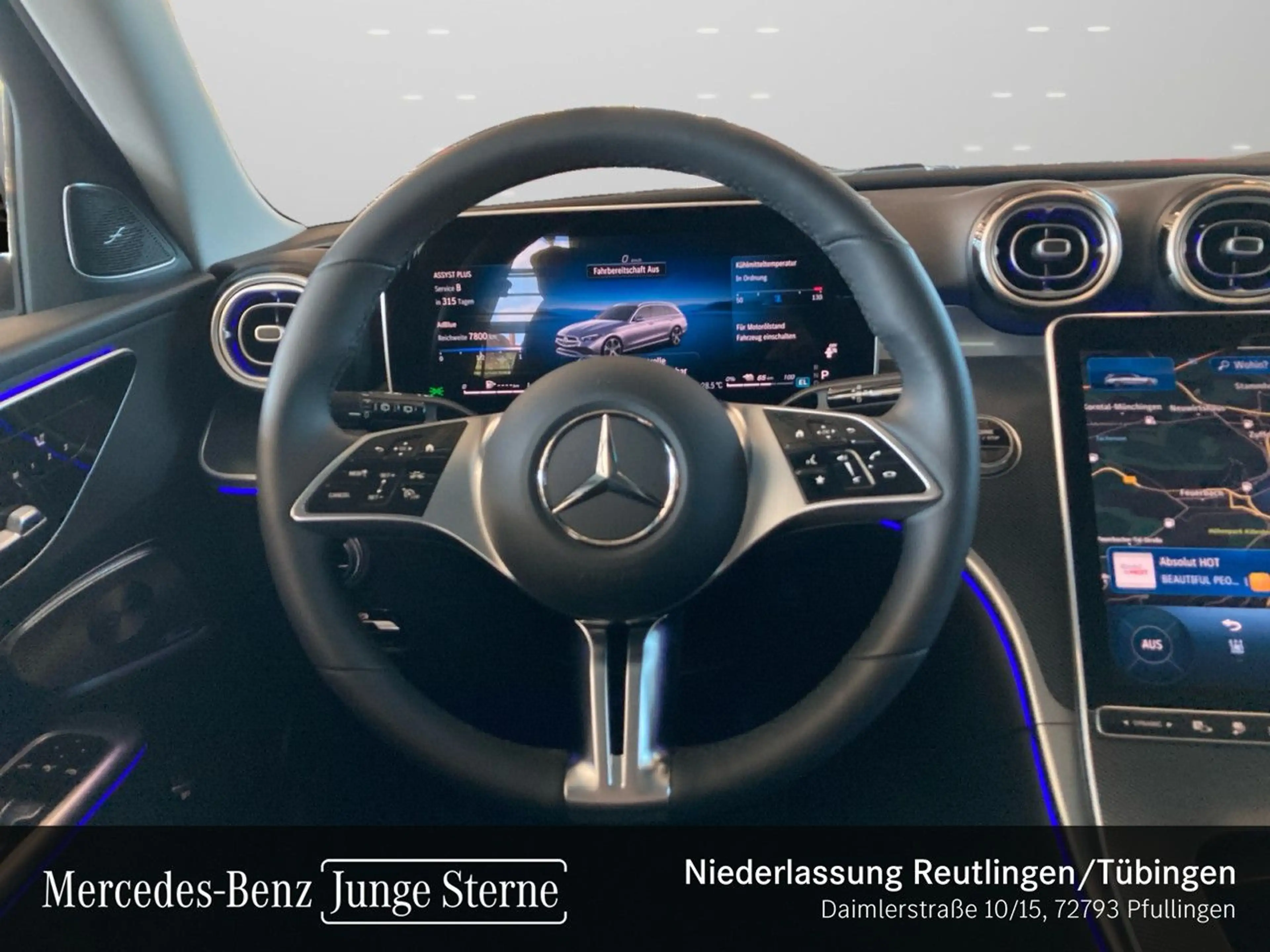 Mercedes-Benz C 300 de T 4M AVANTG+PANO+360+AHK+BURMESTER+9G — photo 14