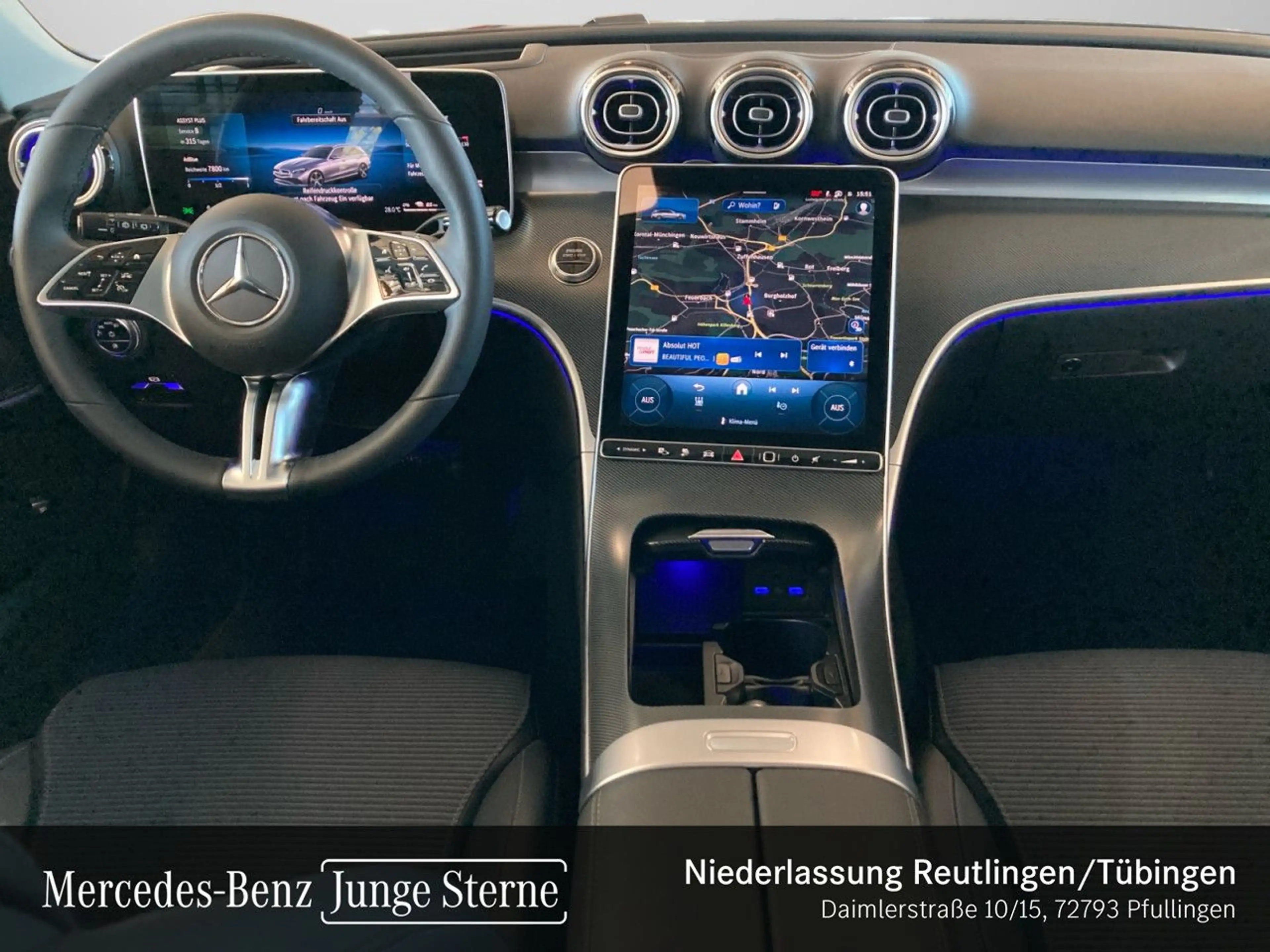 Mercedes-Benz C 300 de T 4M AVANTG+PANO+360+AHK+BURMESTER+9G — photo 15