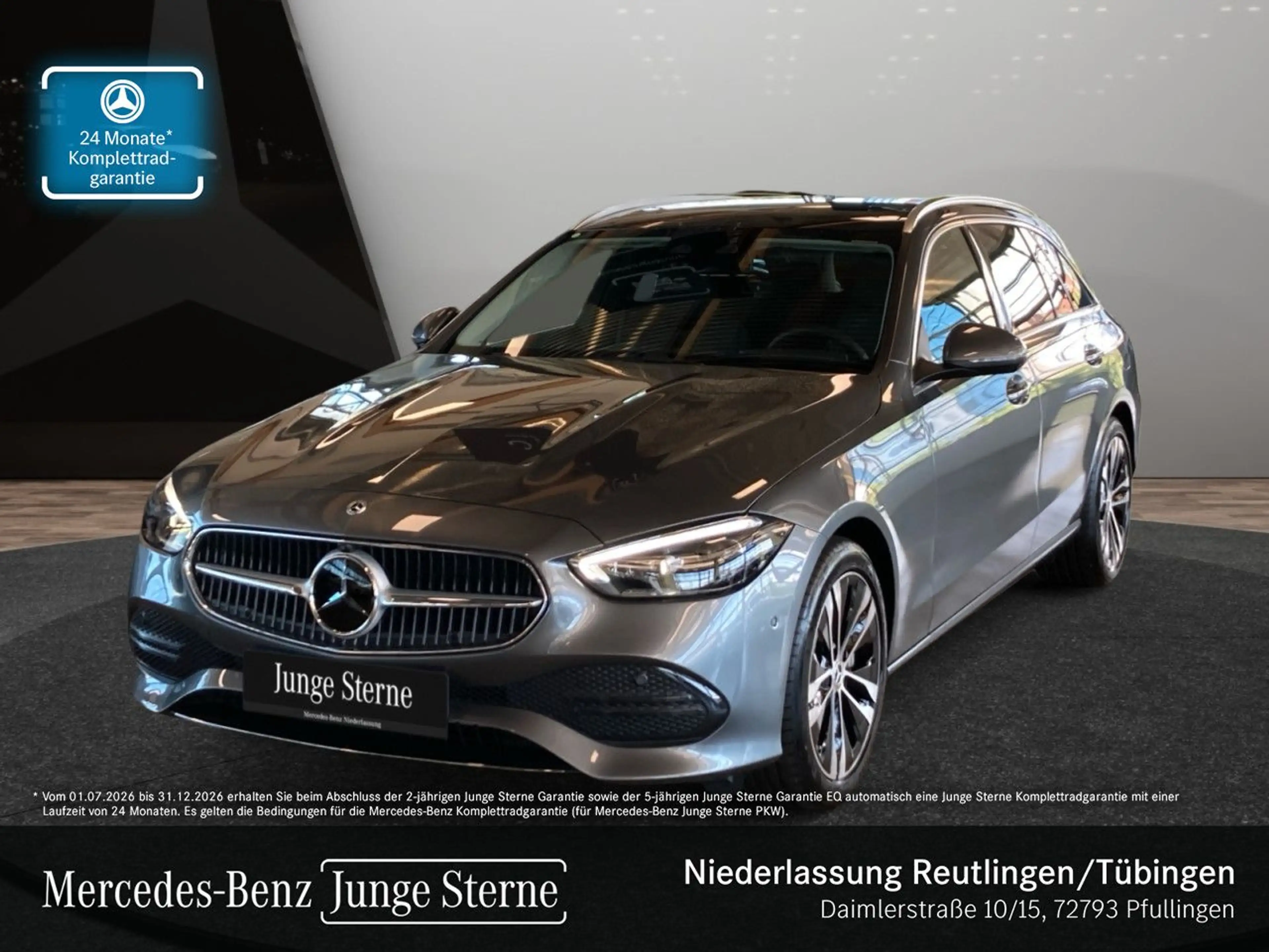 Mercedes-Benz C 300 de T 4M AVANTG+PANO+360+AHK+BURMESTER+9G
