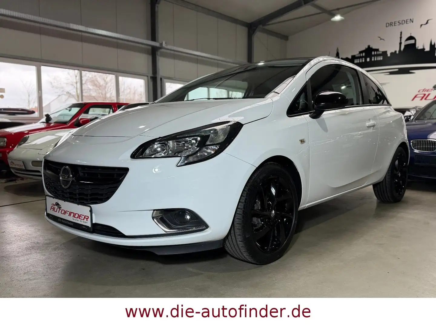 Opel Corsa E 1.4 Color Edit. LED,iLink,PDC,Sitzh,17" Weiß - 1