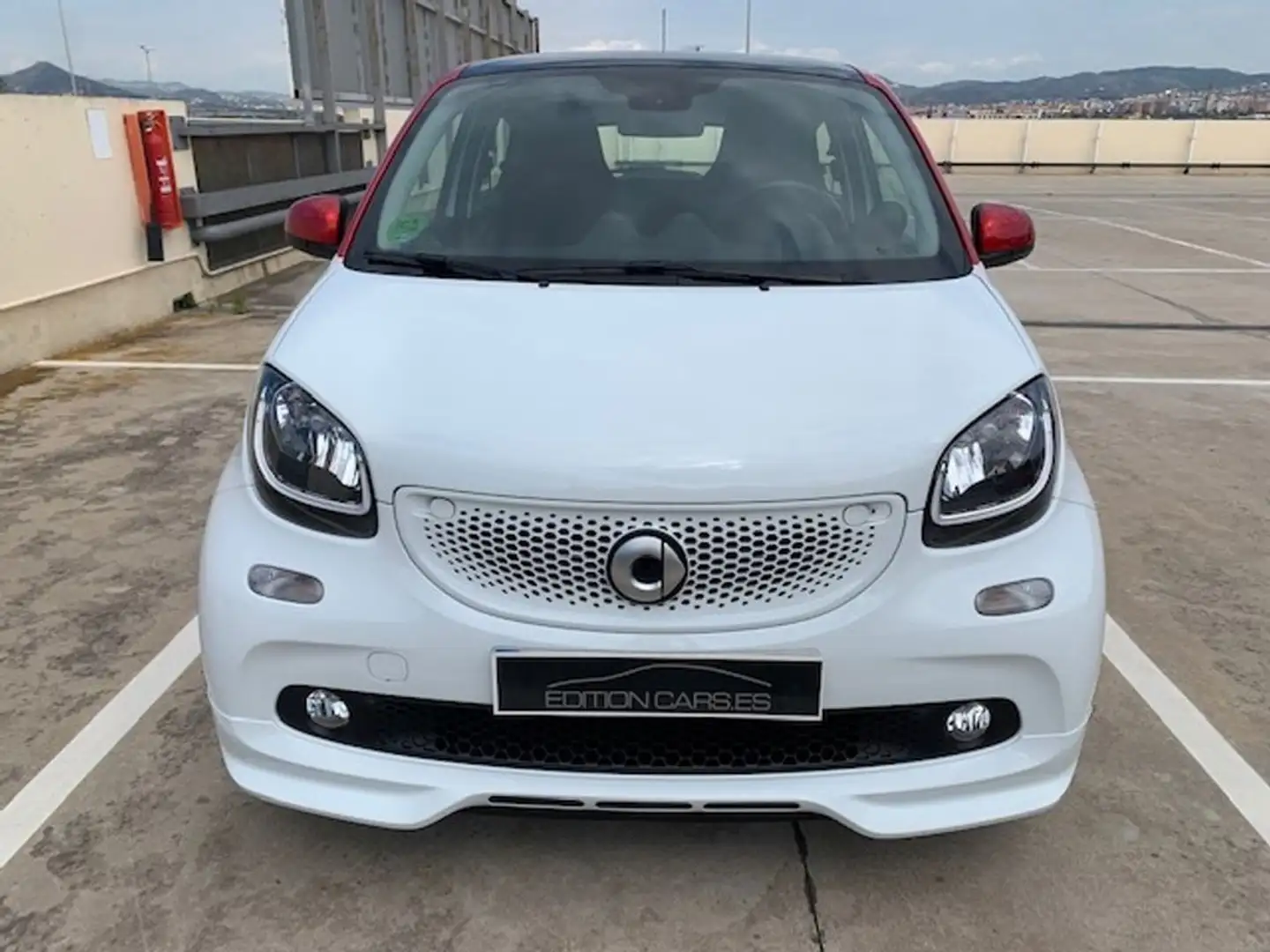 smart forFour brabus aut 90cv Wit - 2