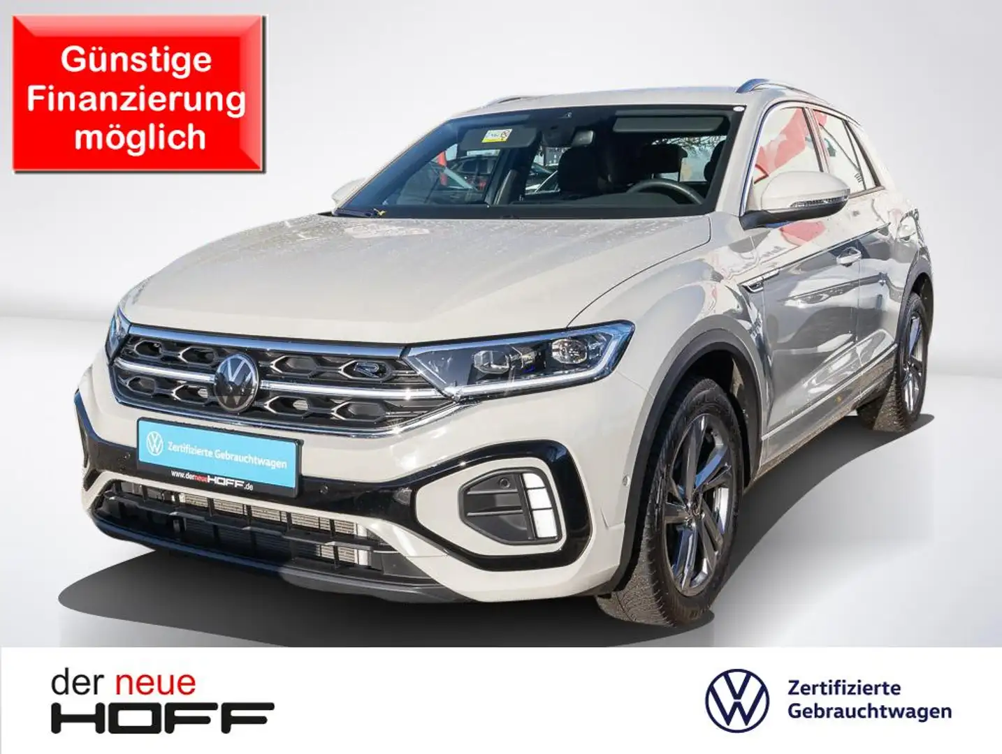 Volkswagen T-Roc 1.5 TSI DSG R-Line AHK Matrix el.Heckkl. Kamera Na Grijs - 1