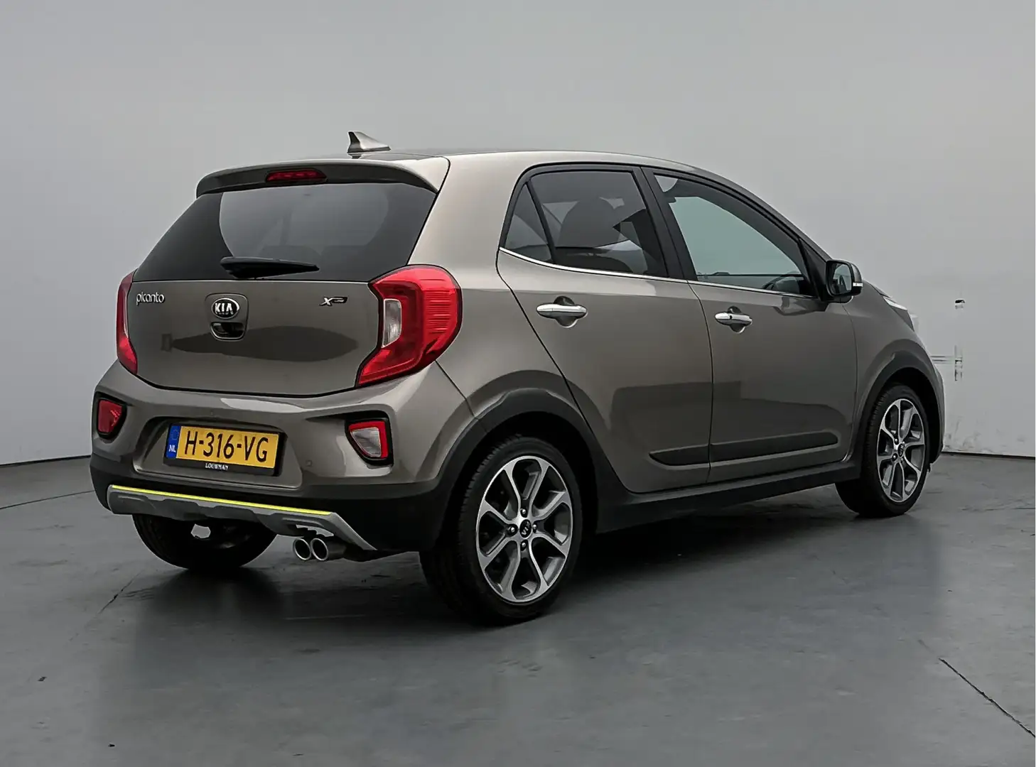 Kia Picanto 1.0 T-GDI X-Line | Navigatie | Airco | Grijs - 2