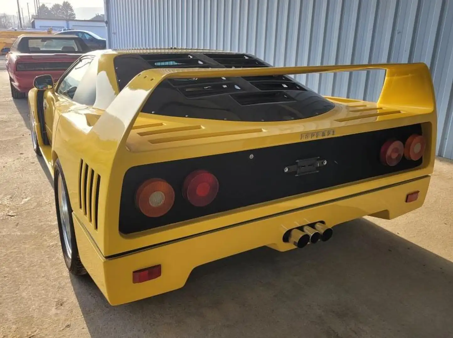Pontiac Fiero Replica Ferrari F40 Gelb - 2