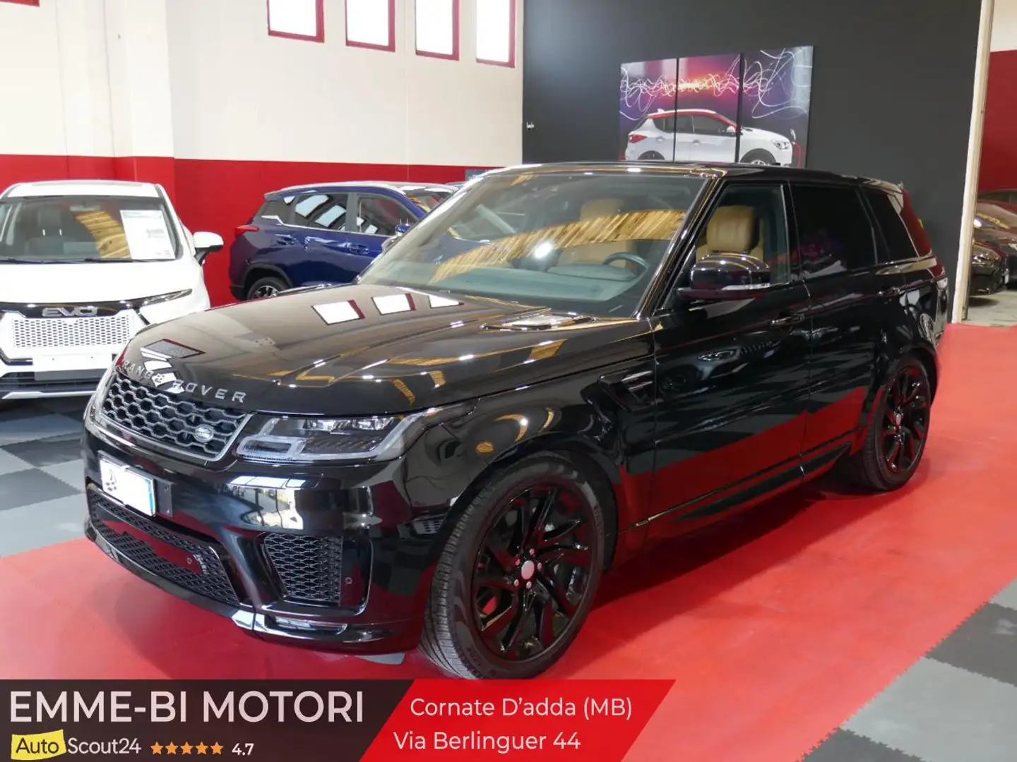 Land Rover Range Rover Sport 3.0D l6 249 CV HSE Dynamic Noir - 1