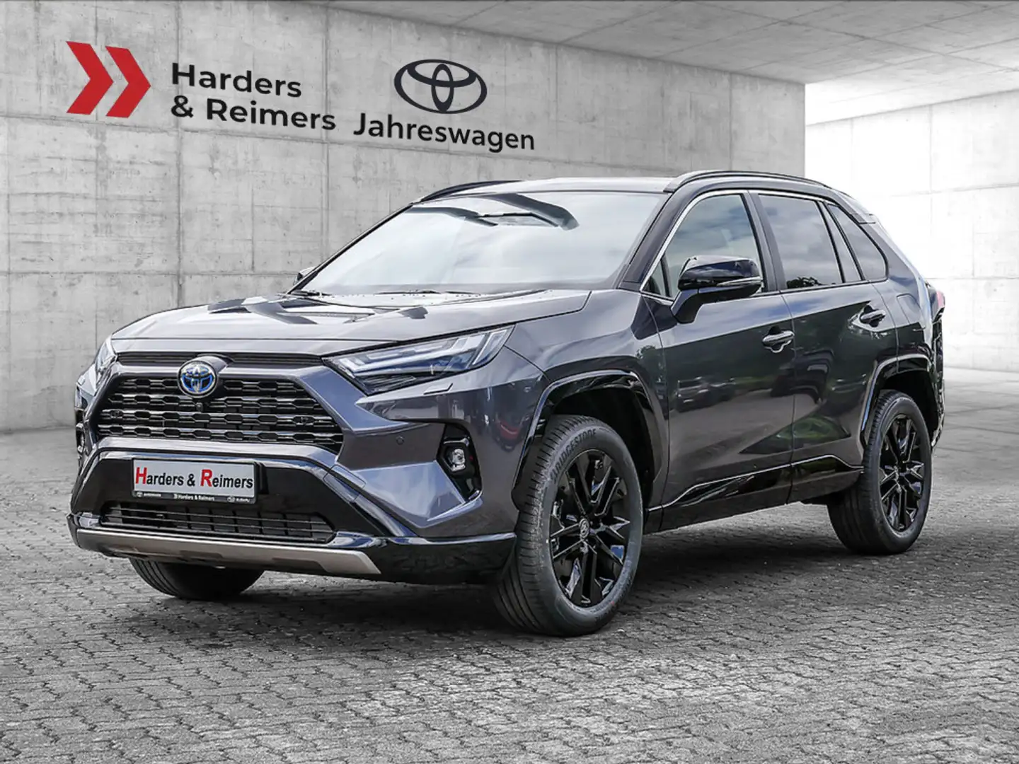 Toyota RAV 4 2.5 Hybrid Style SHZ NAVI ACC LED 360° Grau - 1