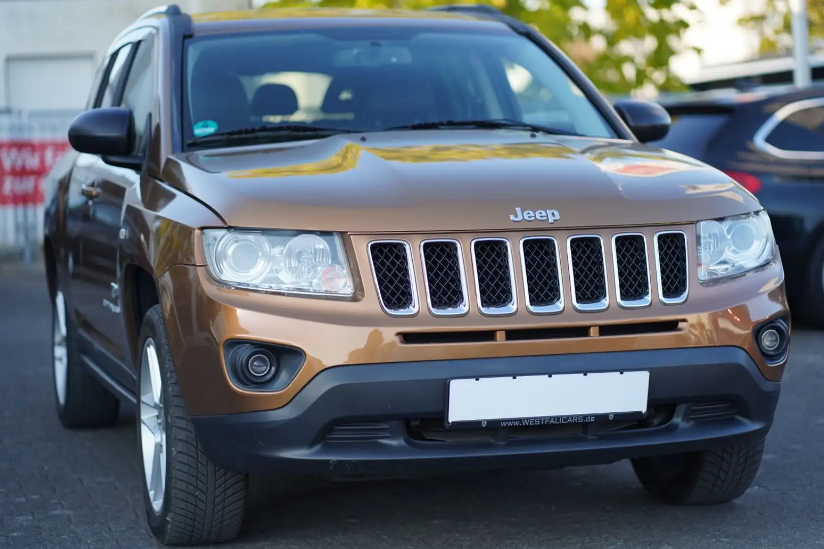 Jeep Compass Limited 4x2 PDC Leder Klima AHK Brun - 1
