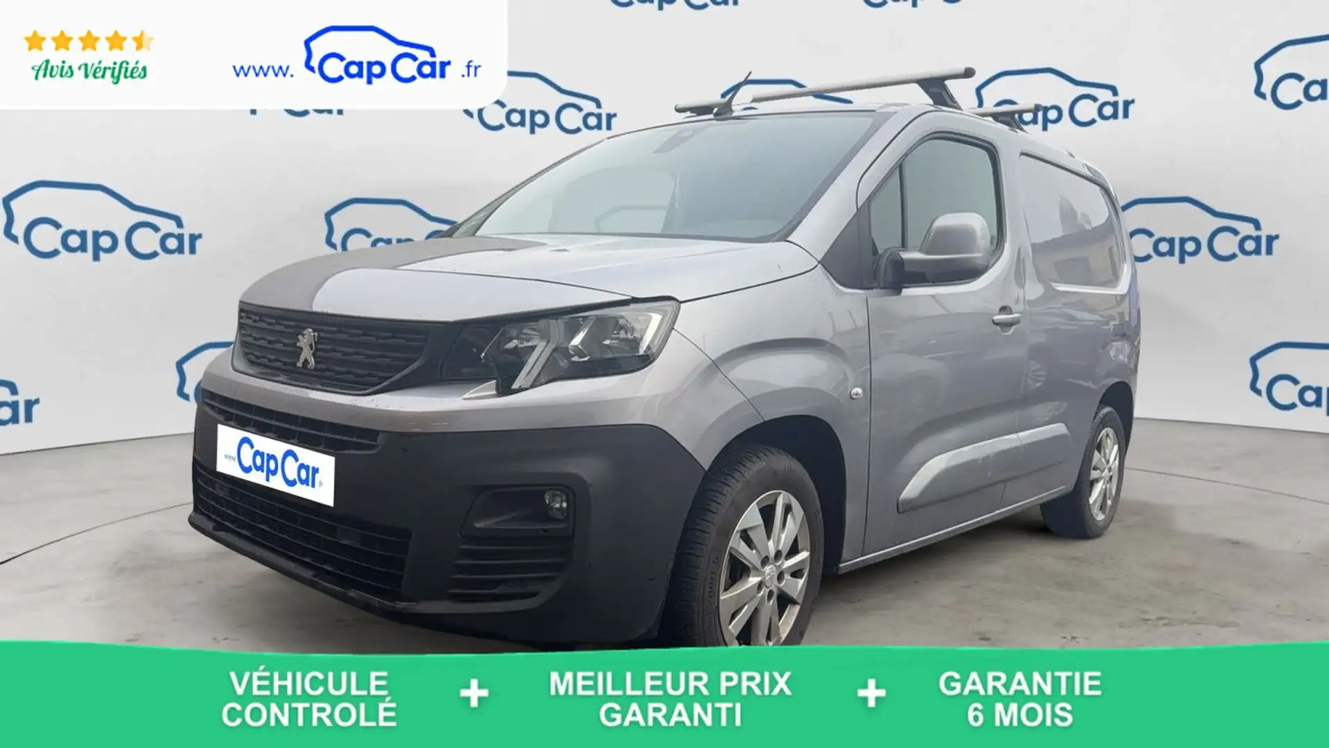 Peugeot Partner Fourgon 1.6 BlueHdi 100 Asphalt - 1