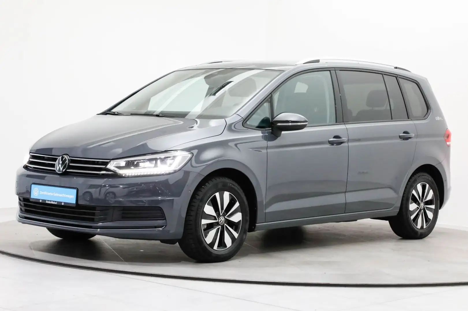 Volkswagen Touran 1.5 TSI DSG Goal 7-S. AHK Virtual ACC LED Grau - 2