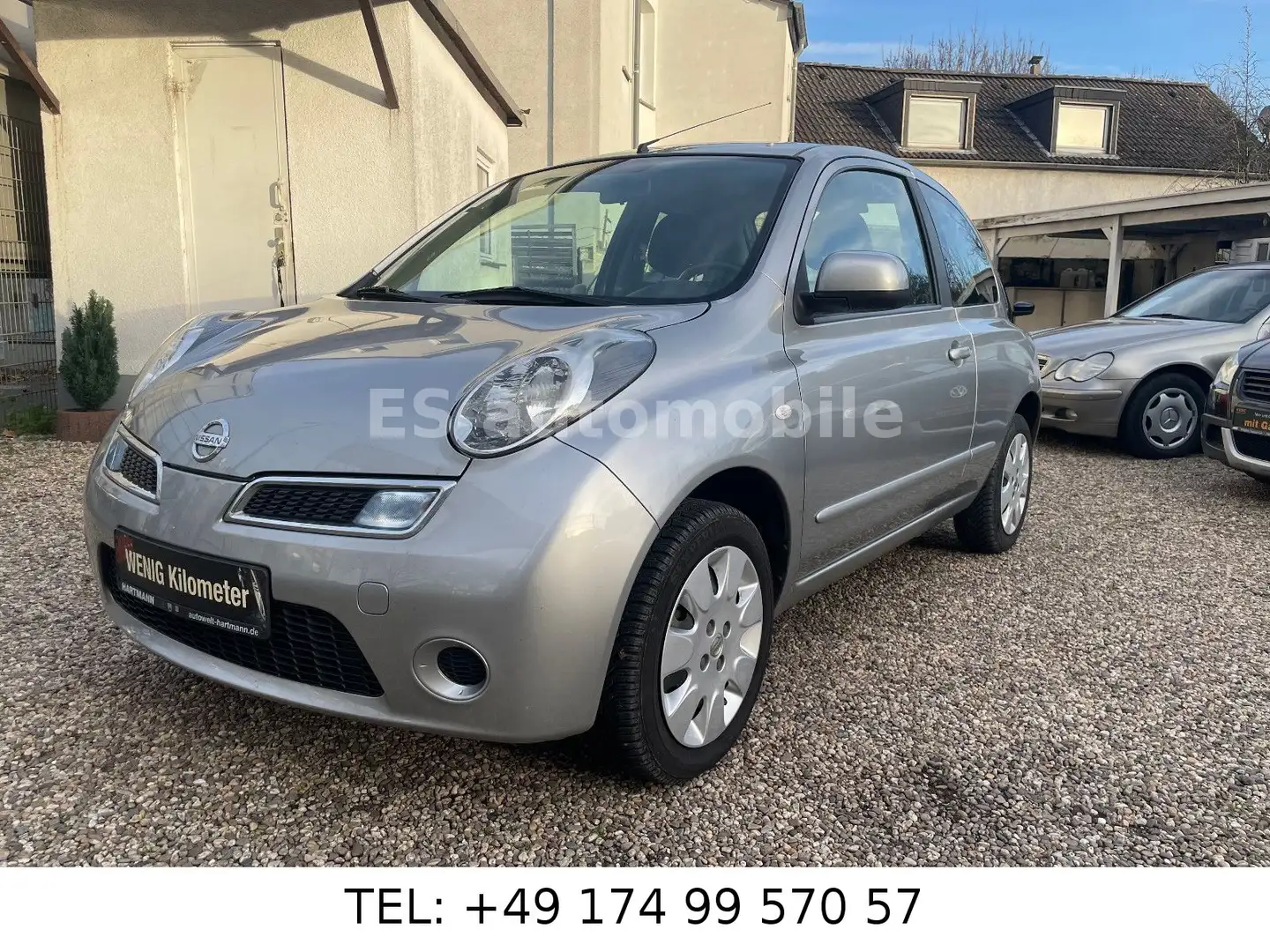 Nissan Micra I-Way **1.Hand / wenig km / Garantie** Zilver - 1