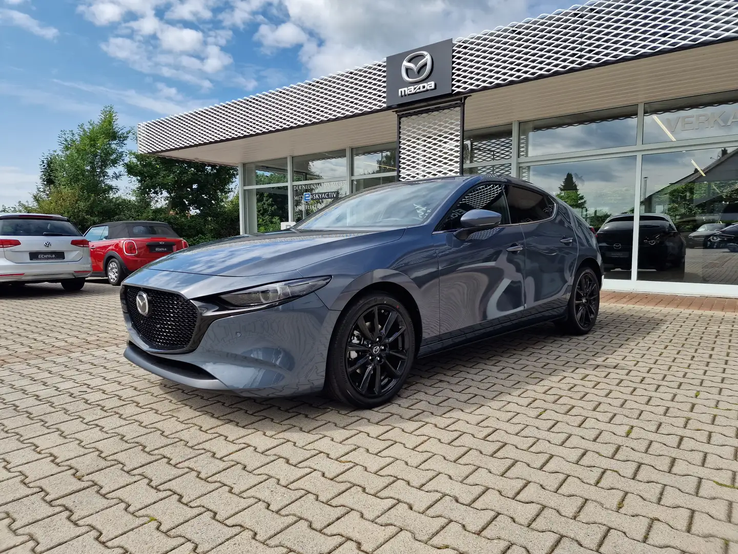 Mazda 3 2.0L e-SKYACTIV X 186ps 6AT FWD Exclusive-line DAS Gris - 2