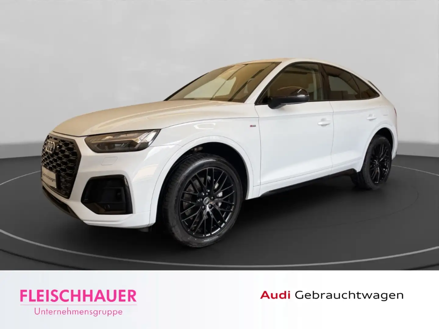 Audi Q5 Sportback 55 TFSI e quattro S line LED Navi PDCv+h Blanc - 1