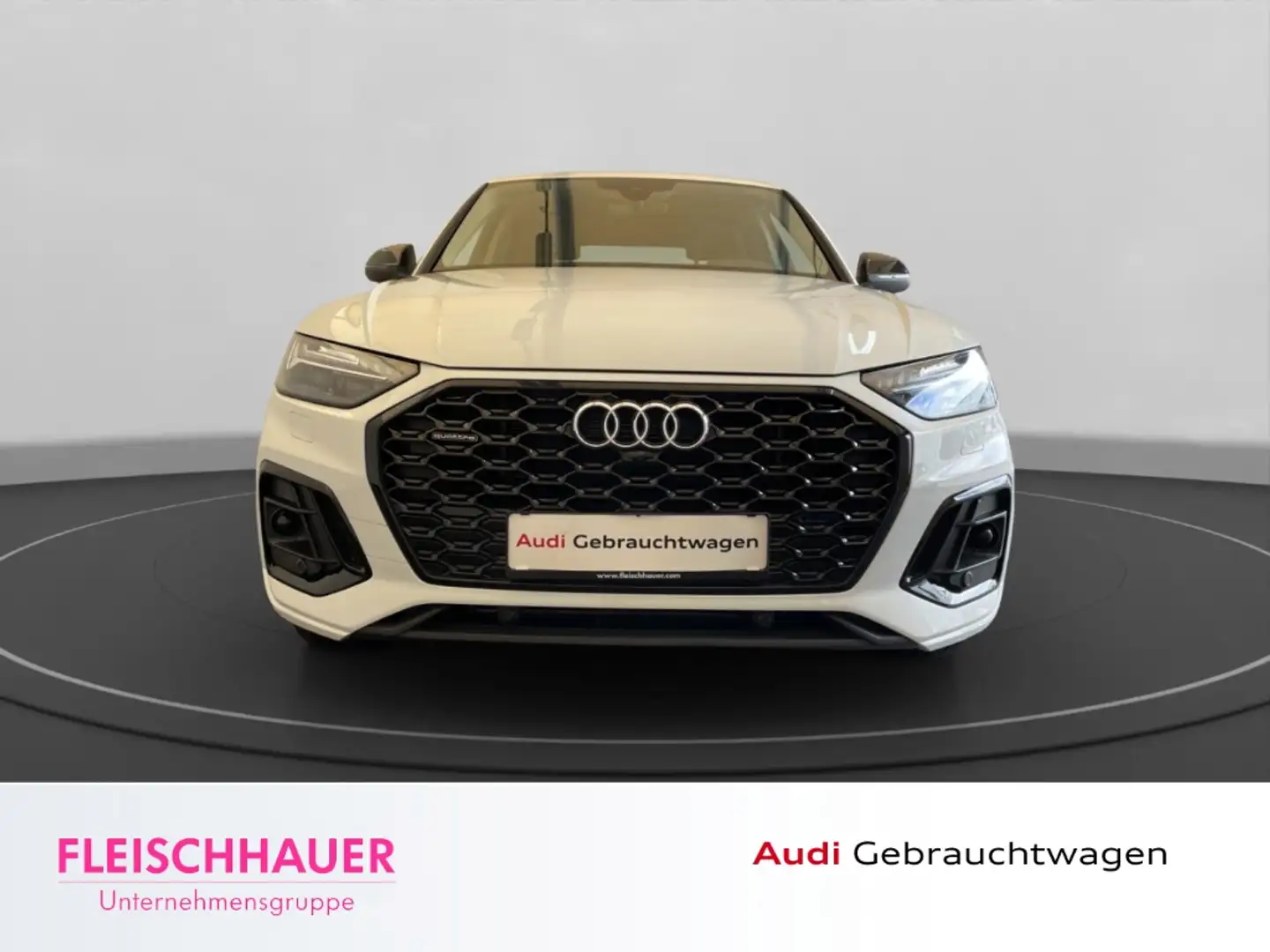 Audi Q5 Sportback 55 TFSI e quattro S line LED Navi PDCv+h Blanc - 2