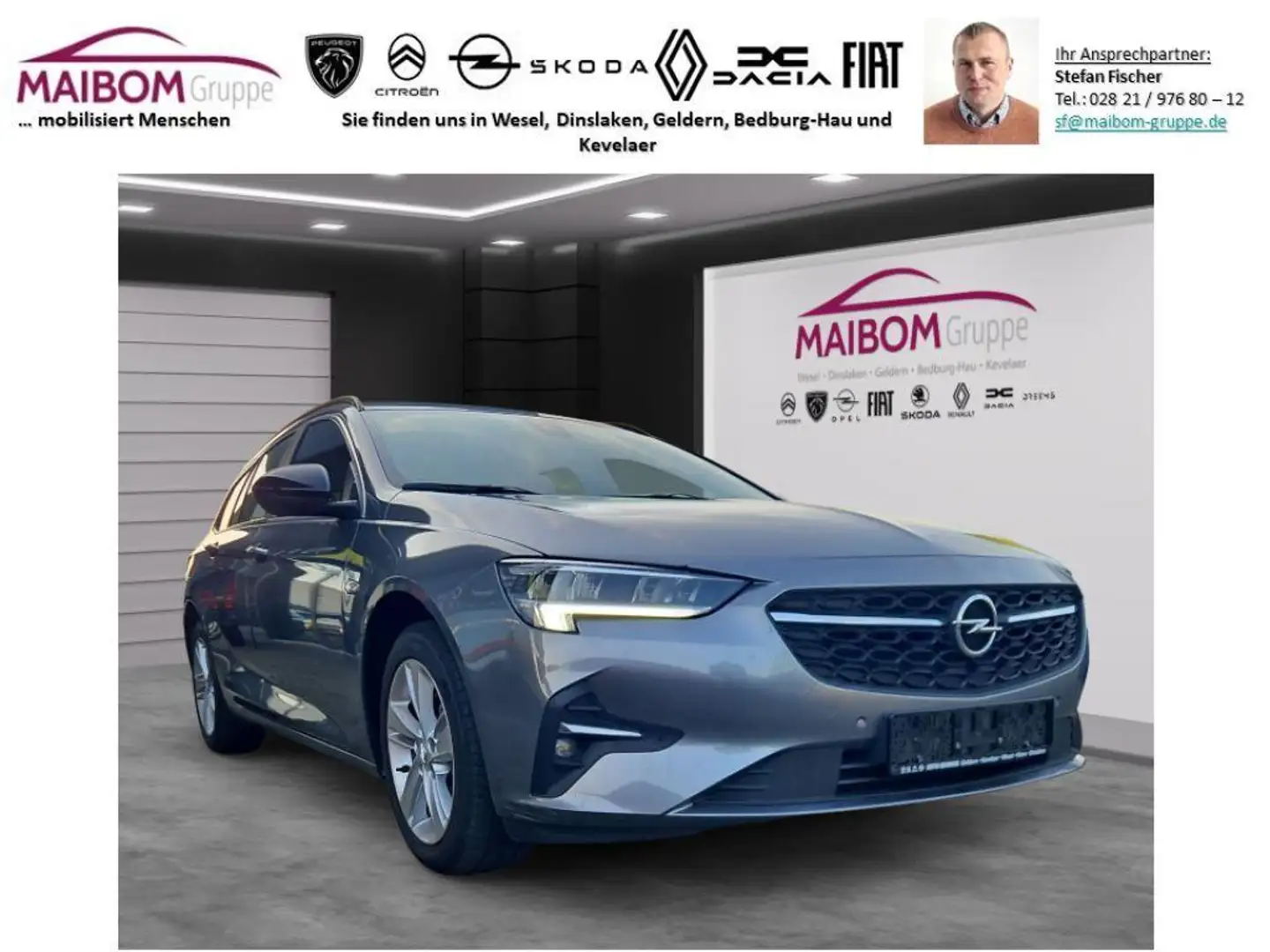 Opel Insignia Sports Tourer 1.5 Diesel Automatik Busi Grau - 2