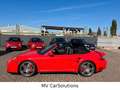 Porsche 997 .1 Turbo Cabrio Automatik Deutsch 54.000 km Rot - thumbnail 3