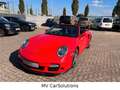 Porsche 997 .1 Turbo Cabrio Automatik Deutsch 54.000 km Rot - thumbnail 1