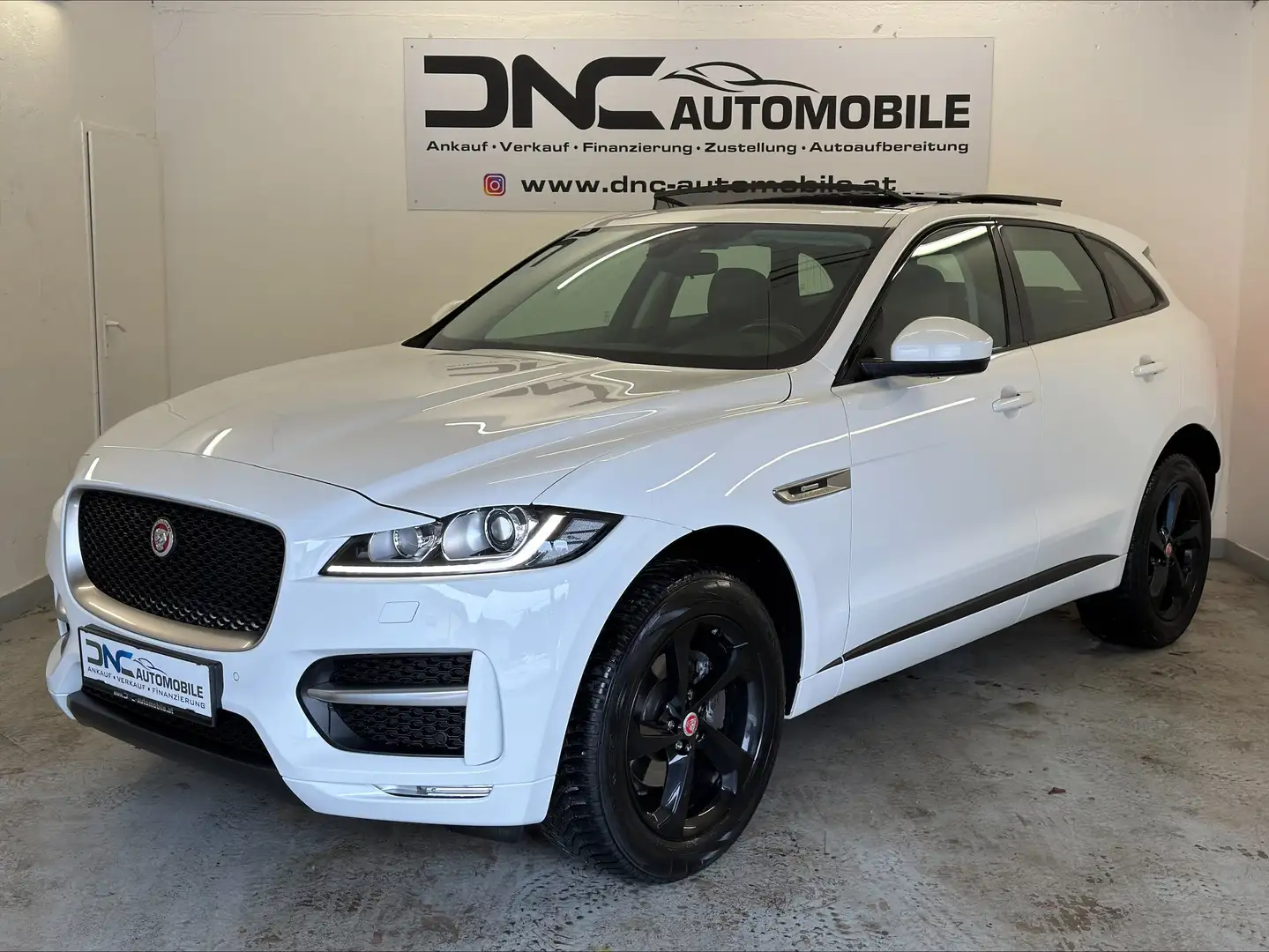 Jaguar F-Pace 20d AWD R-Sport Aut.*PANO*AHK*SHZ* Weiß - 1