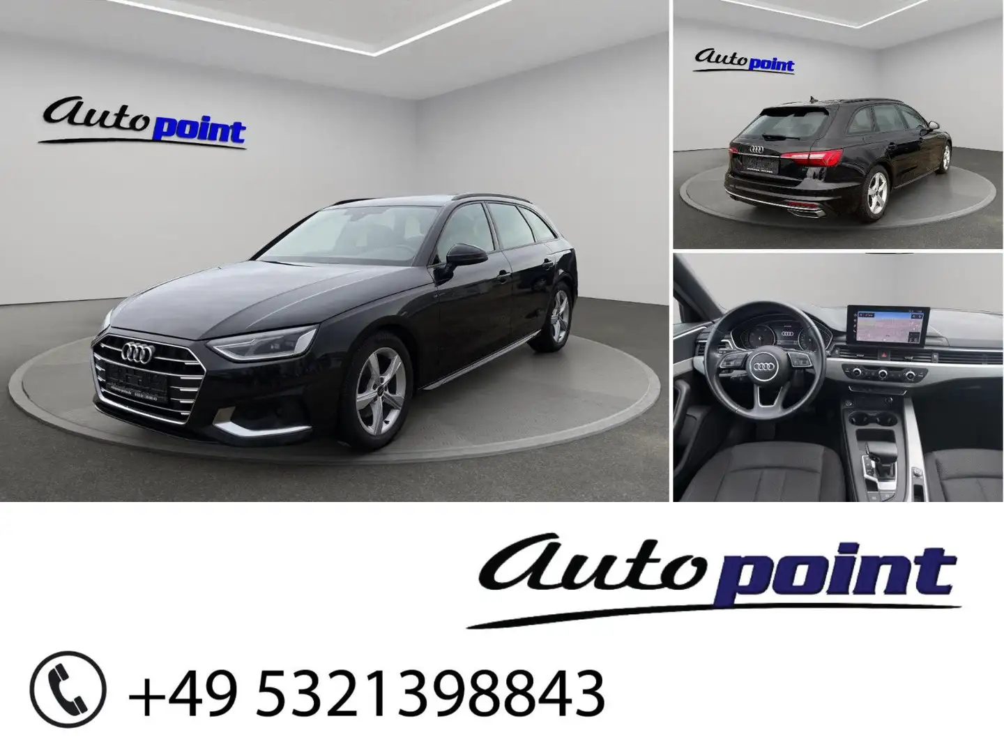 Audi A4 Avant 35 TDI advanced Schwarz - 1