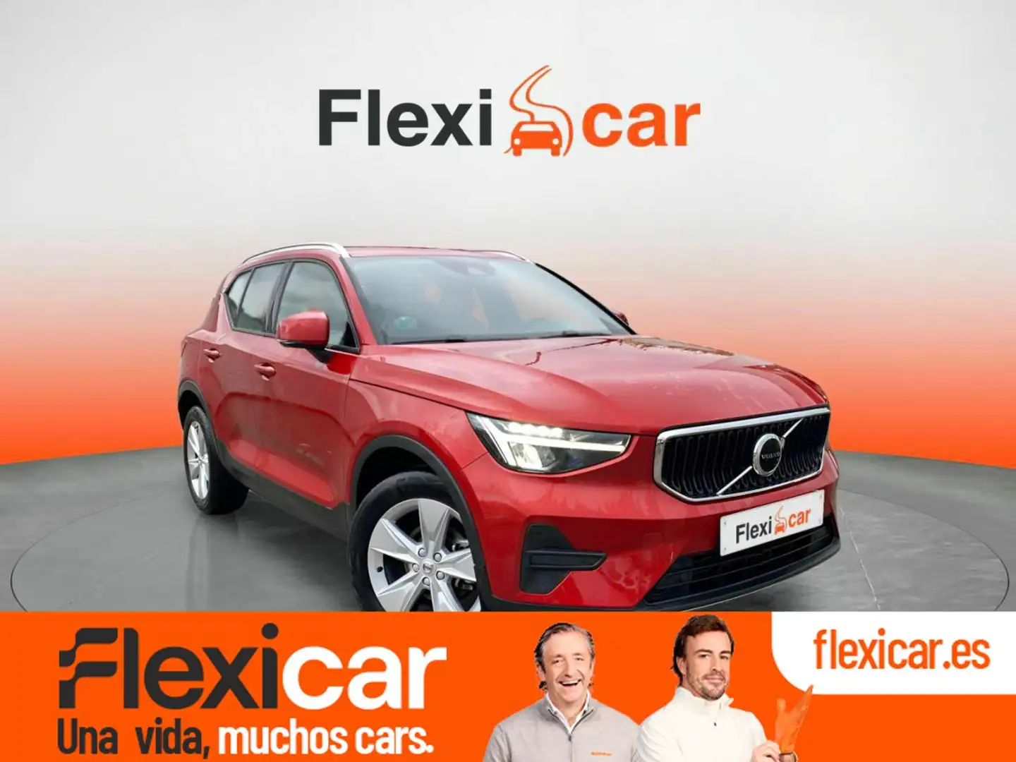 Volvo XC40 T2 Essential Aut. Rojo - 1