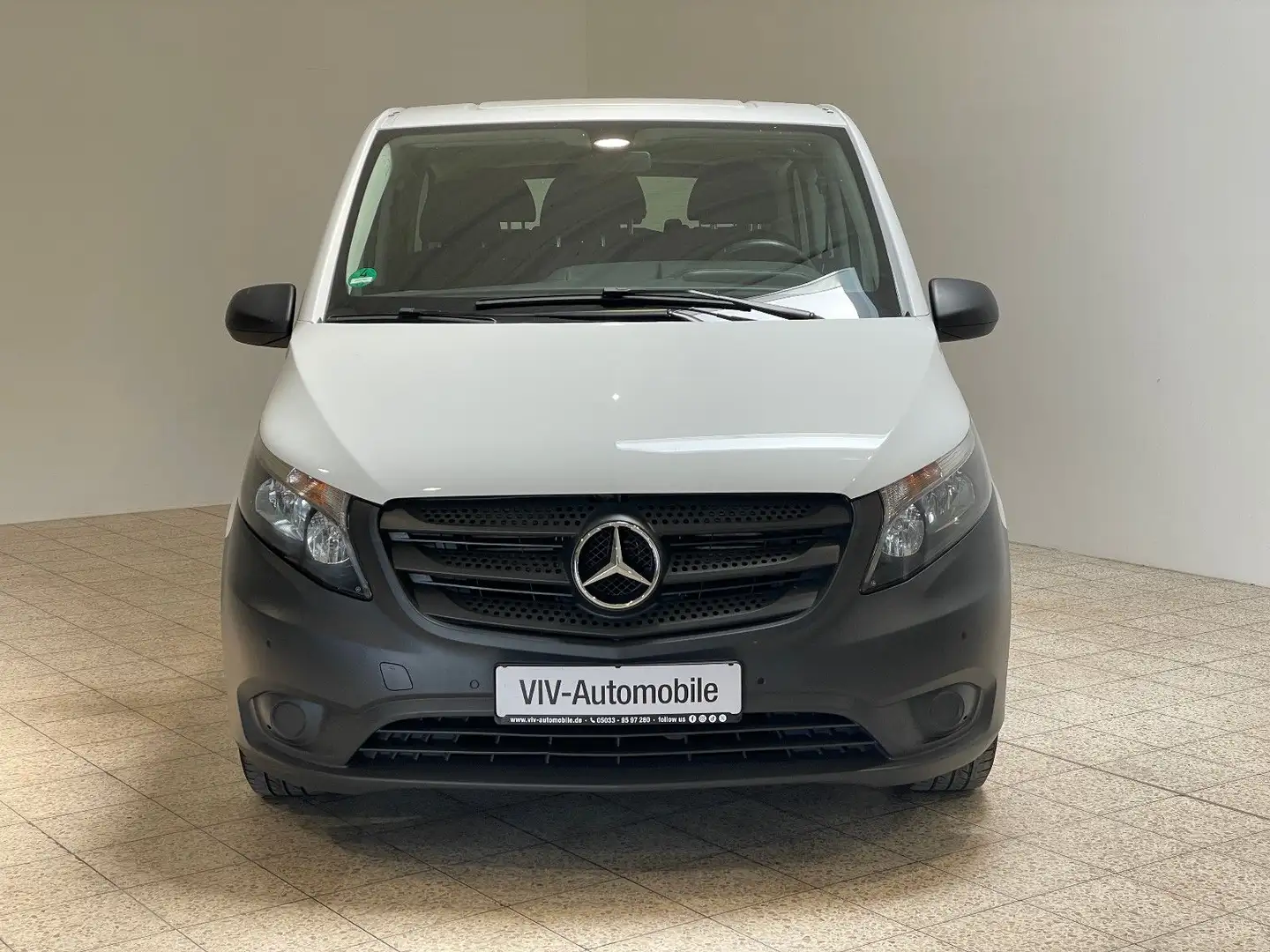 Mercedes-Benz Vito Tourer 109 CDI lang 1.Hd*9-Sitzer*Klima*PDC Blanc - 2