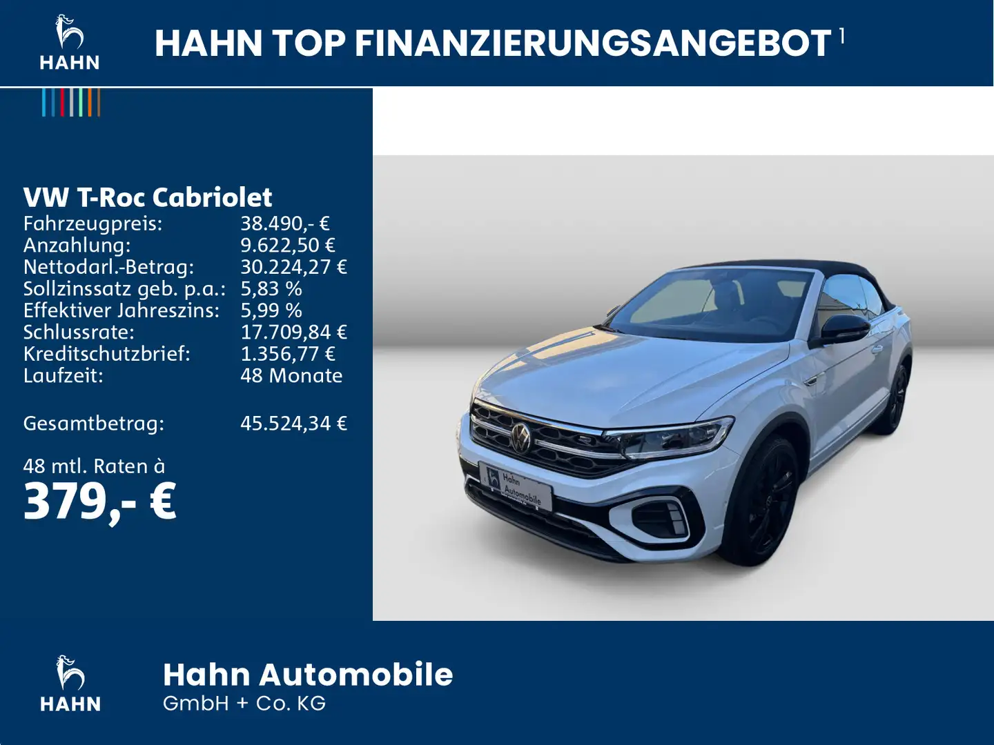 Volkswagen T-Roc R-Line 1.5 l TSI OPF 150PS Weiß - 2