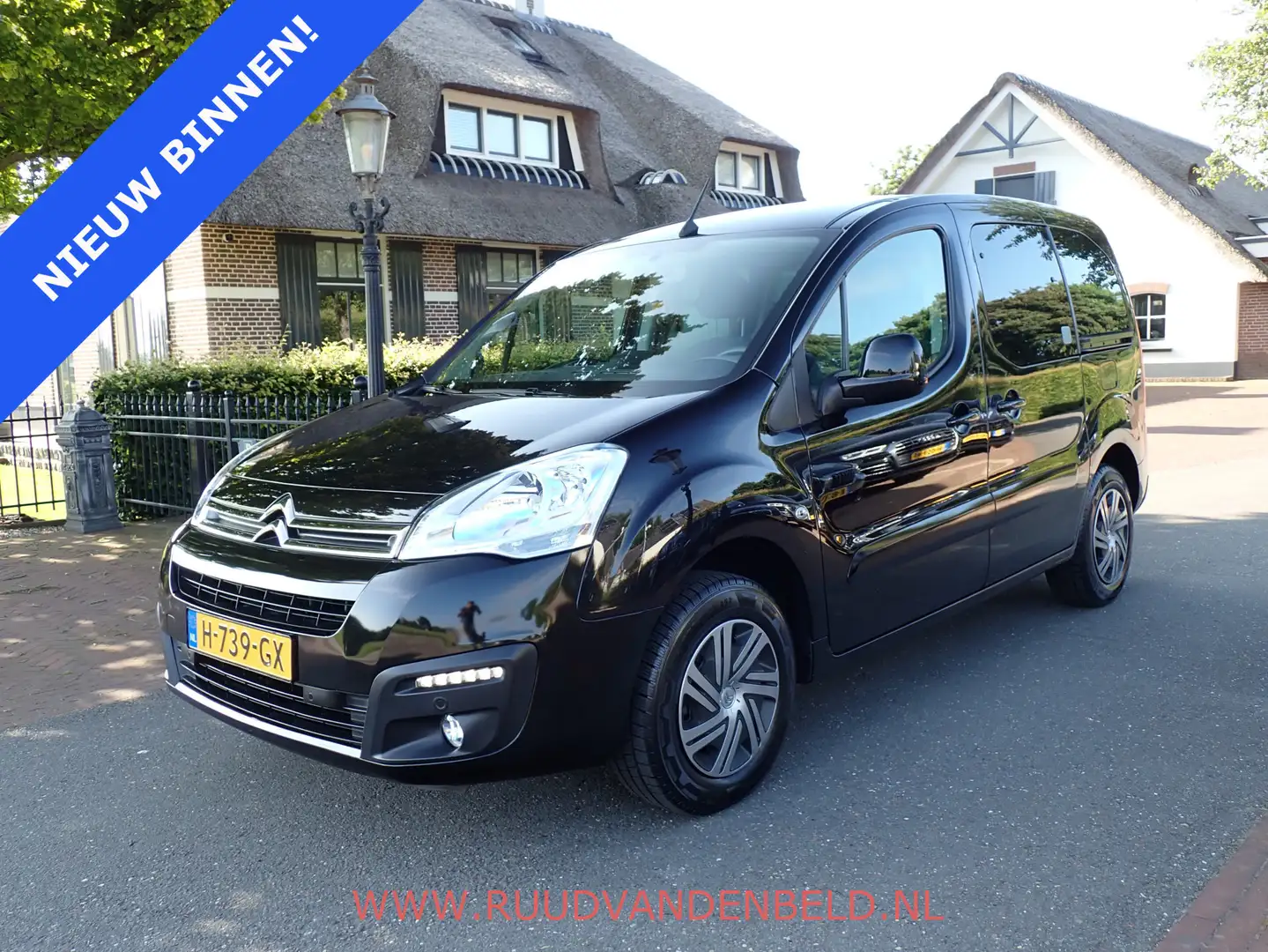 Citroen Berlingo E-Berlingo E-Feel 23kWh 5-PERSOONS 89%SOH NAVI/CAR Zwart - 1