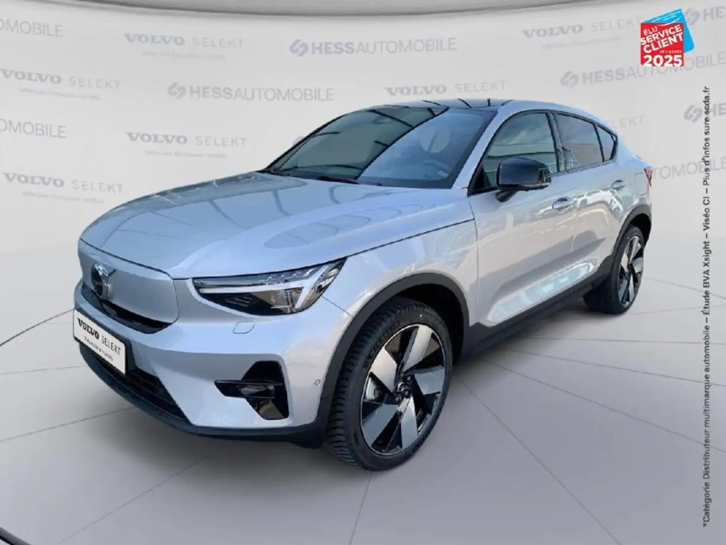 Volvo C40 Recharge Twin 408ch Ultimate AWD Argent - 1