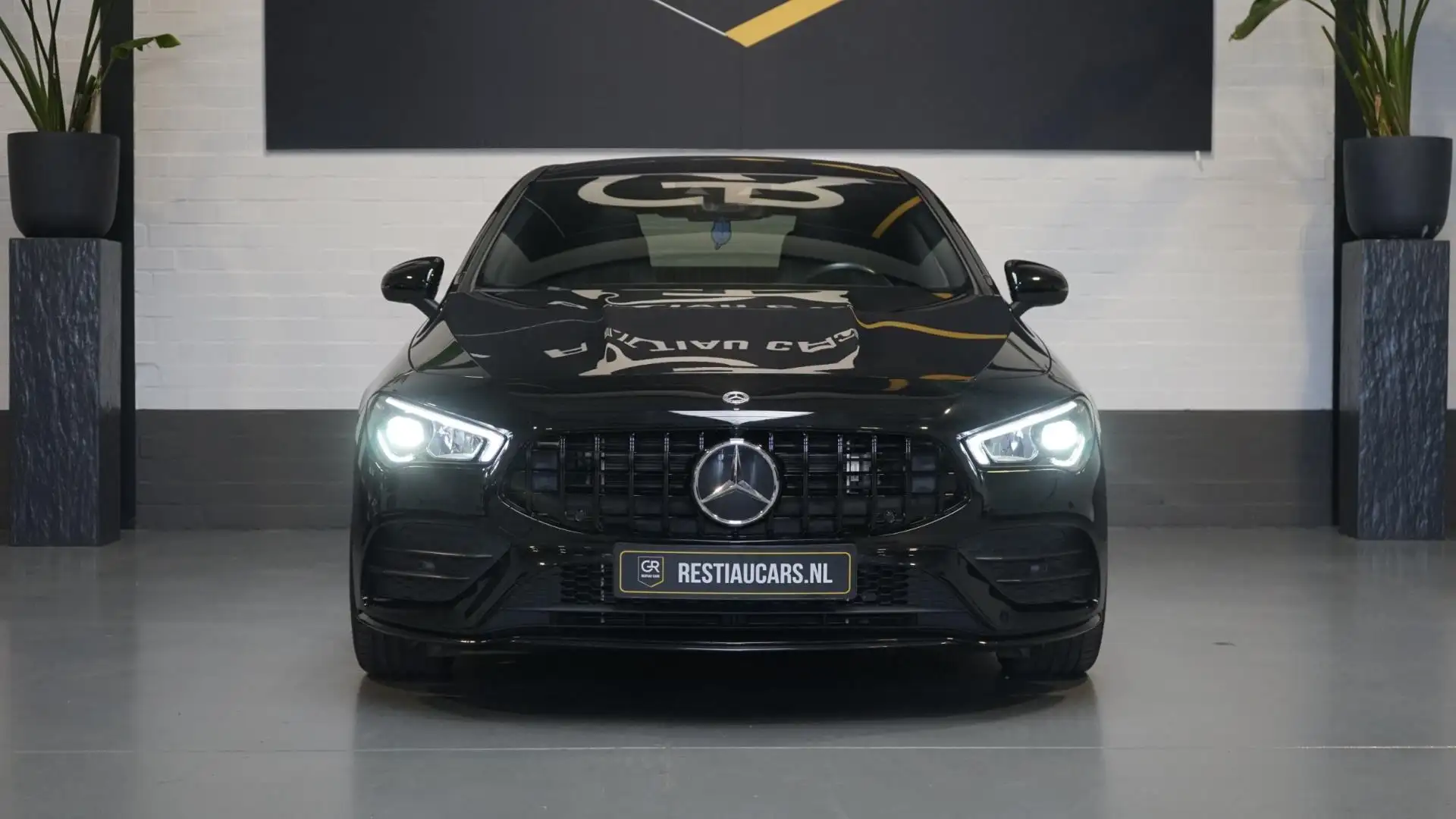 Mercedes-Benz CLA 250 250e 45s Blackpack AMG AUTOMAAT-AMBIANCE-CAMERA-LE Noir - 2