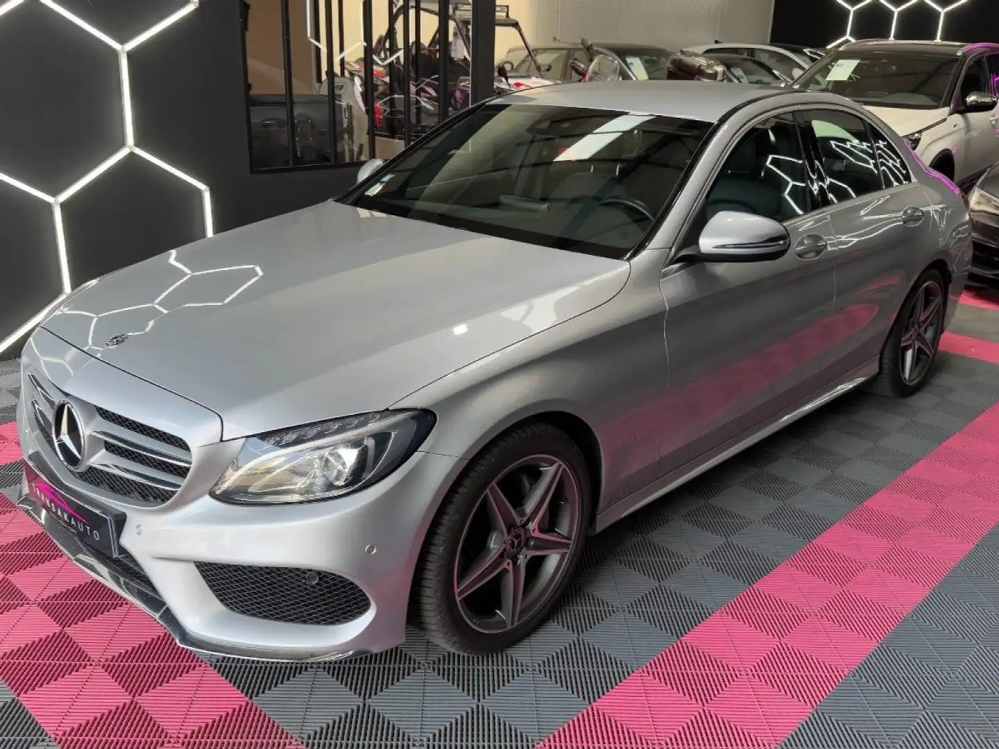 Mercedes-Benz C 220 220 d 9G-Tronic 170 ch 4Matic Sportline ~ Sièges éléctriques ~ Caméra de recul ~ Hayon Auto ~ Grau - 2