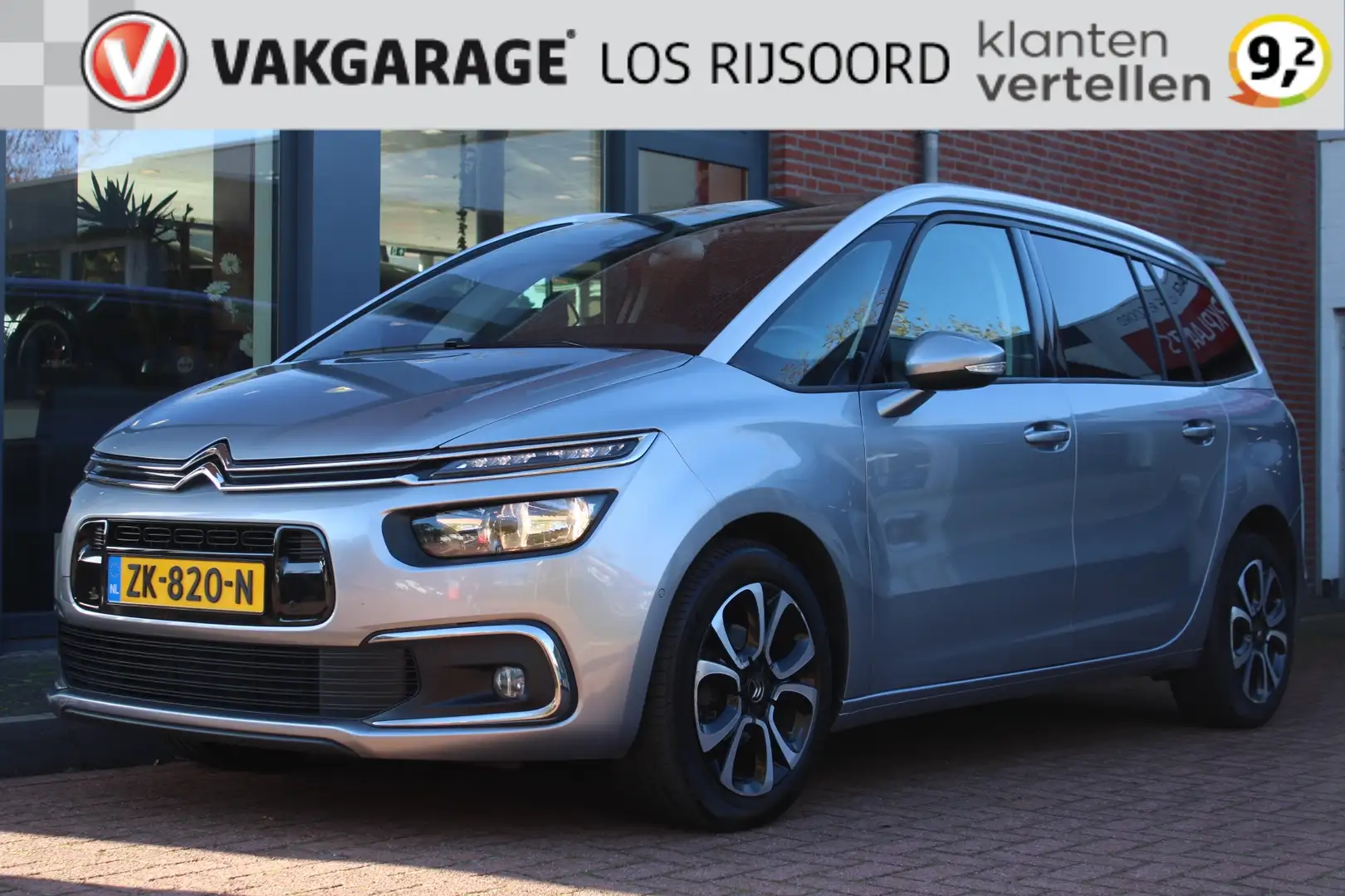 Citroen Grand C4 SpaceTourer 1.2 PureTech *Business* Aut. | 7-Pers. | Carplay | Grijs - 1