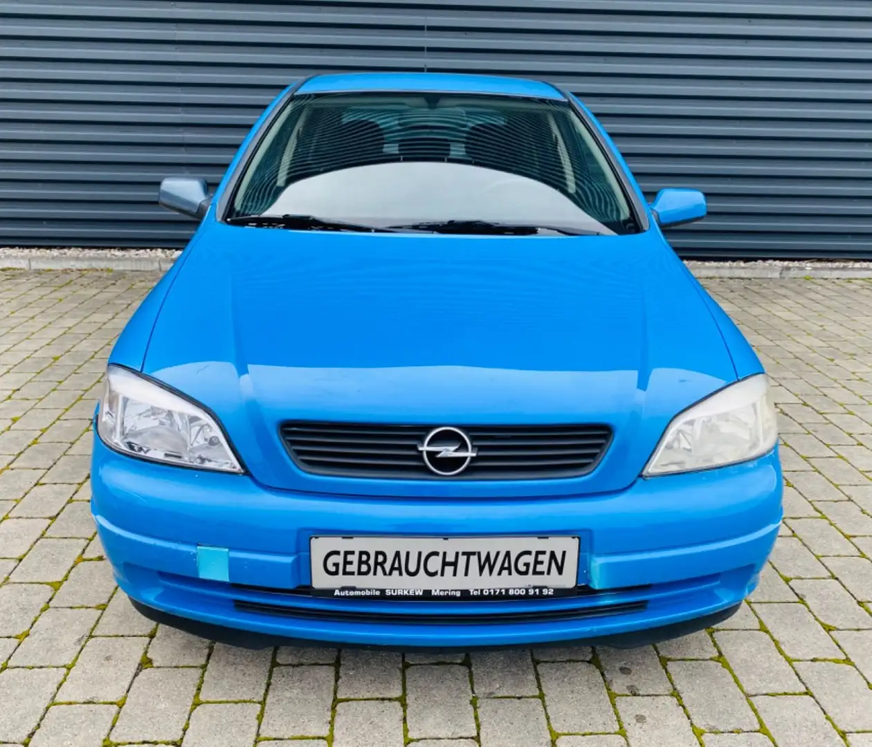Opel Astra 1.6 Comfort 5-türig*Klima*TÜV:neu Blau - 2