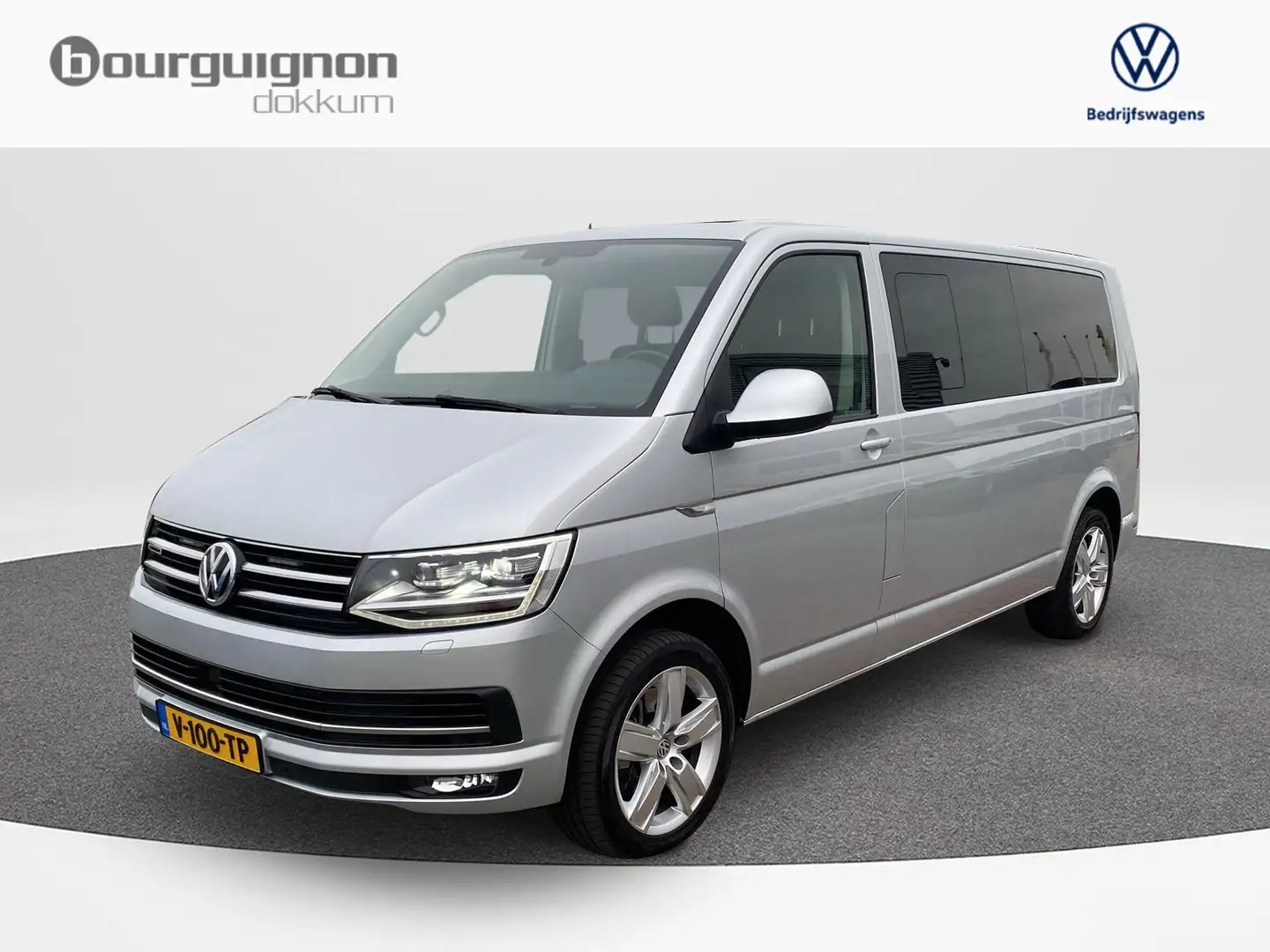 Volkswagen T6 Transporter 2.0 TDI L2H1 DC 4Motion Highline | Trekhaak | DSG Grijs - 1