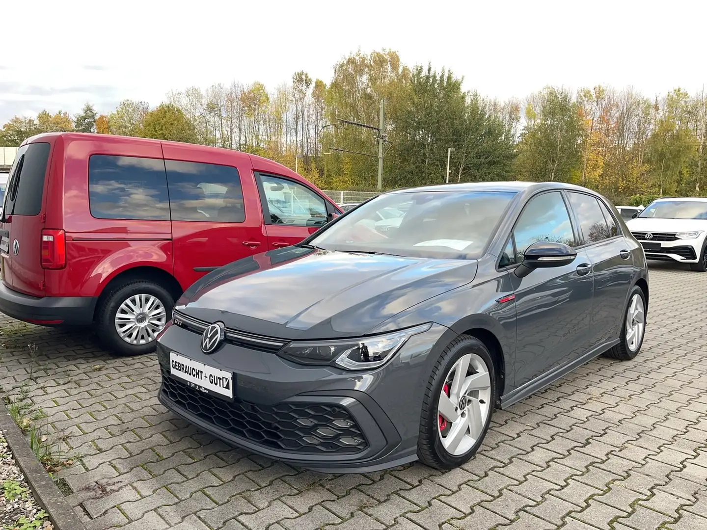 Volkswagen Golf VIII GTI DSG Matrix Leder Navi-Pro DCC H&K Grau - 1