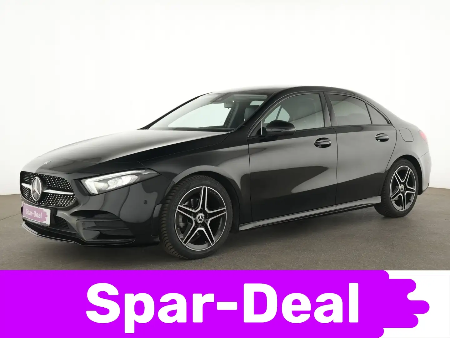 Mercedes-Benz A 180 Limousine AMG Night|LED|Business|InfoHighEn Noir - 1