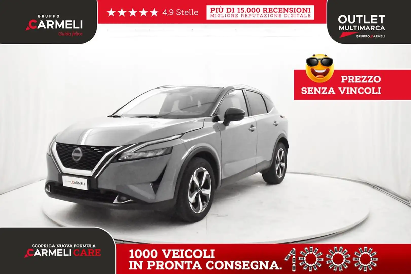 Nissan Qashqai 1.3 mild hybrid N-Connecta 2wd 158cv xtronic - Grau - 1
