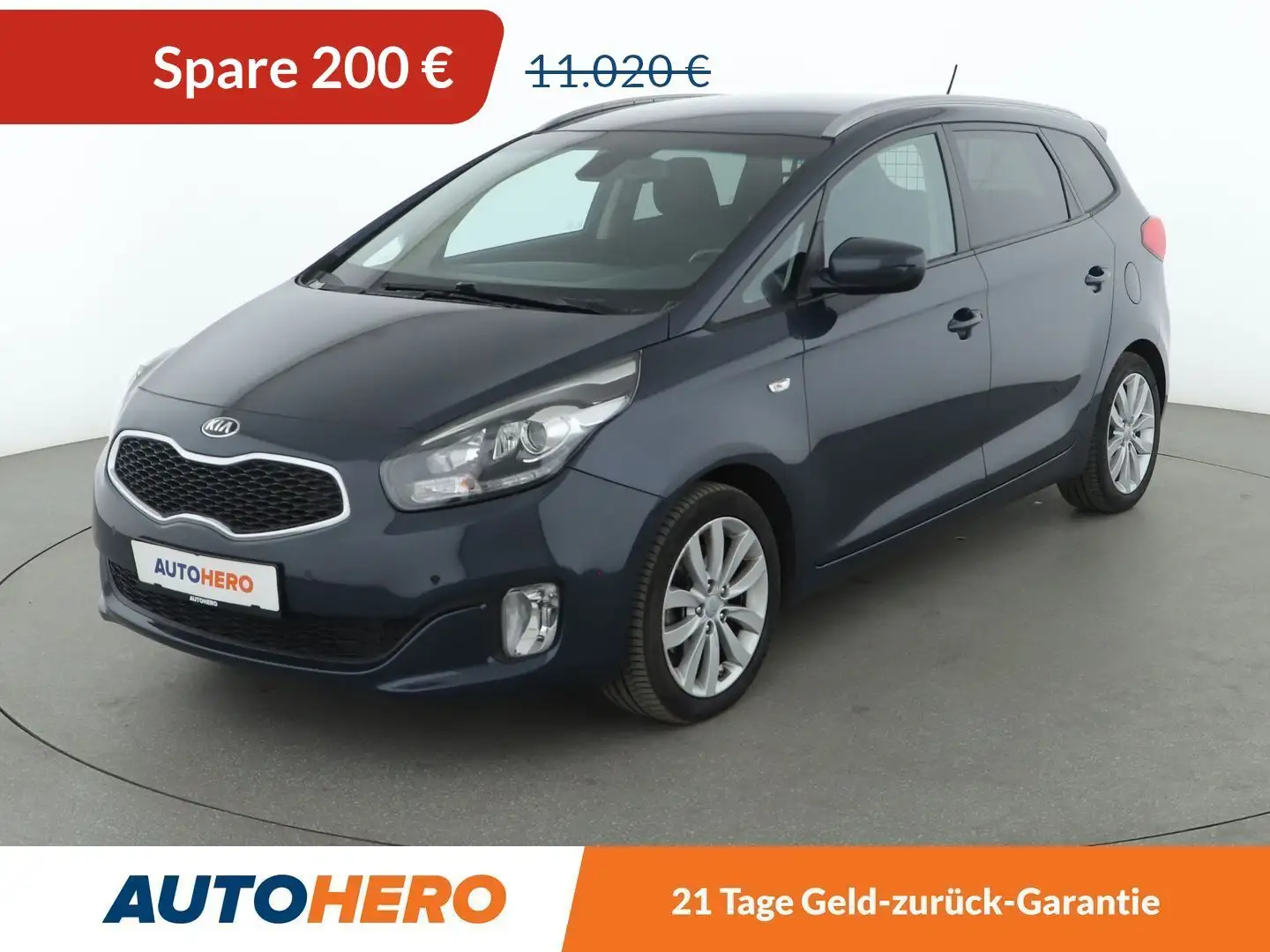 Kia Carens 1.7 CRDi Dream Team*TEMPO*PDC*SHZ*AHK* Modrá - 1
