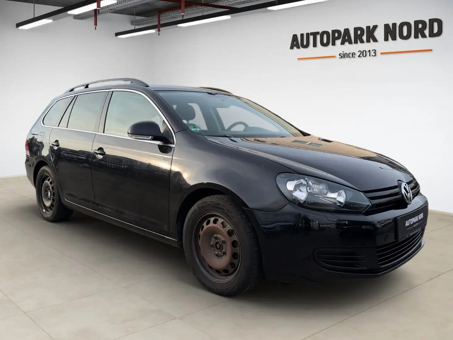 Volkswagen Golf VI Variant Comfortline/AHK/SHZ/TEMP/PDC Schwarz - 2