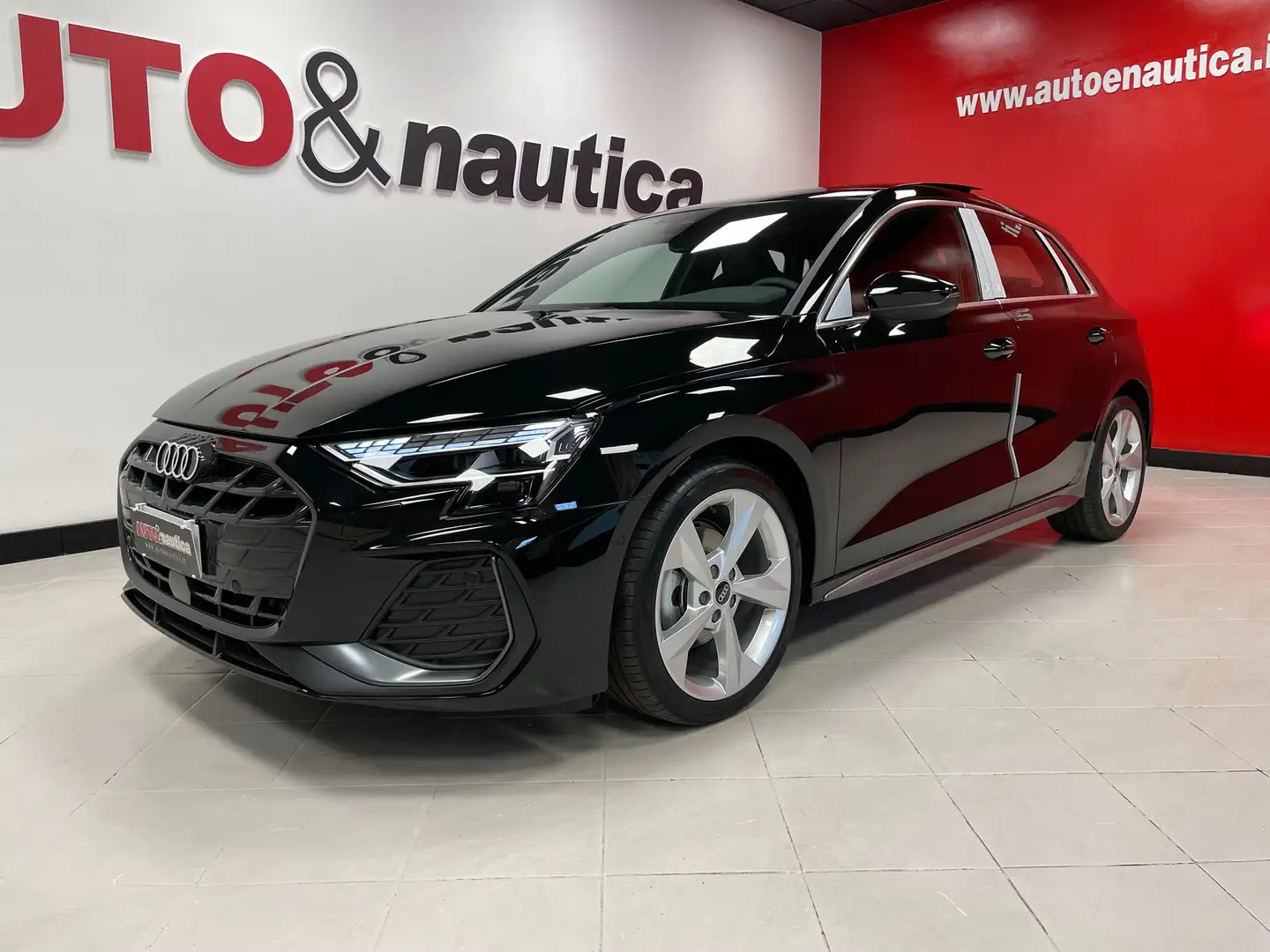 Audi A3 SPORTBACK 35 TDI S TRONIC S-LINE-GARANZIA AUDI-KM0 Nero - 1