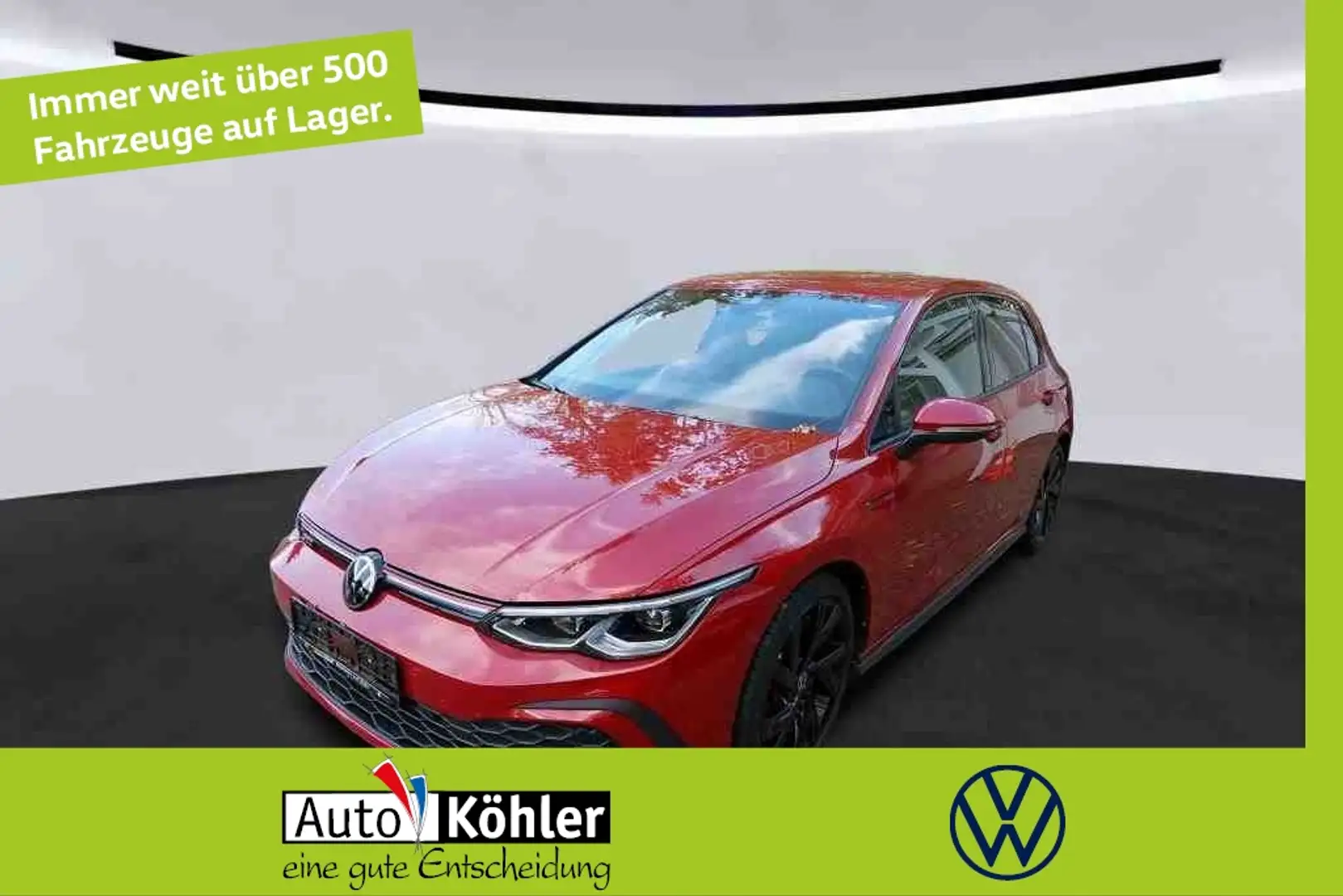 Volkswagen Golf GTI DSG CarPlay/Black/Virt/ACC/Kamera/LED Rot - 1