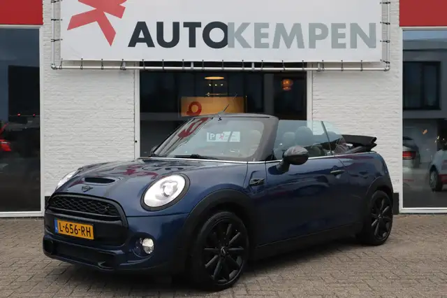 MINI Cooper S Cabrio Mini 2.0 CHILI SERIOUS BUSINESS LEER|NAVI|STOELVER